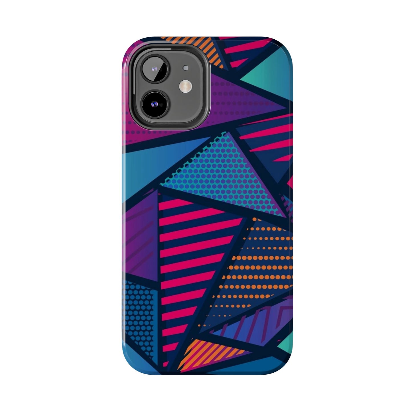 Vibrant Geometric Tough Phone Case