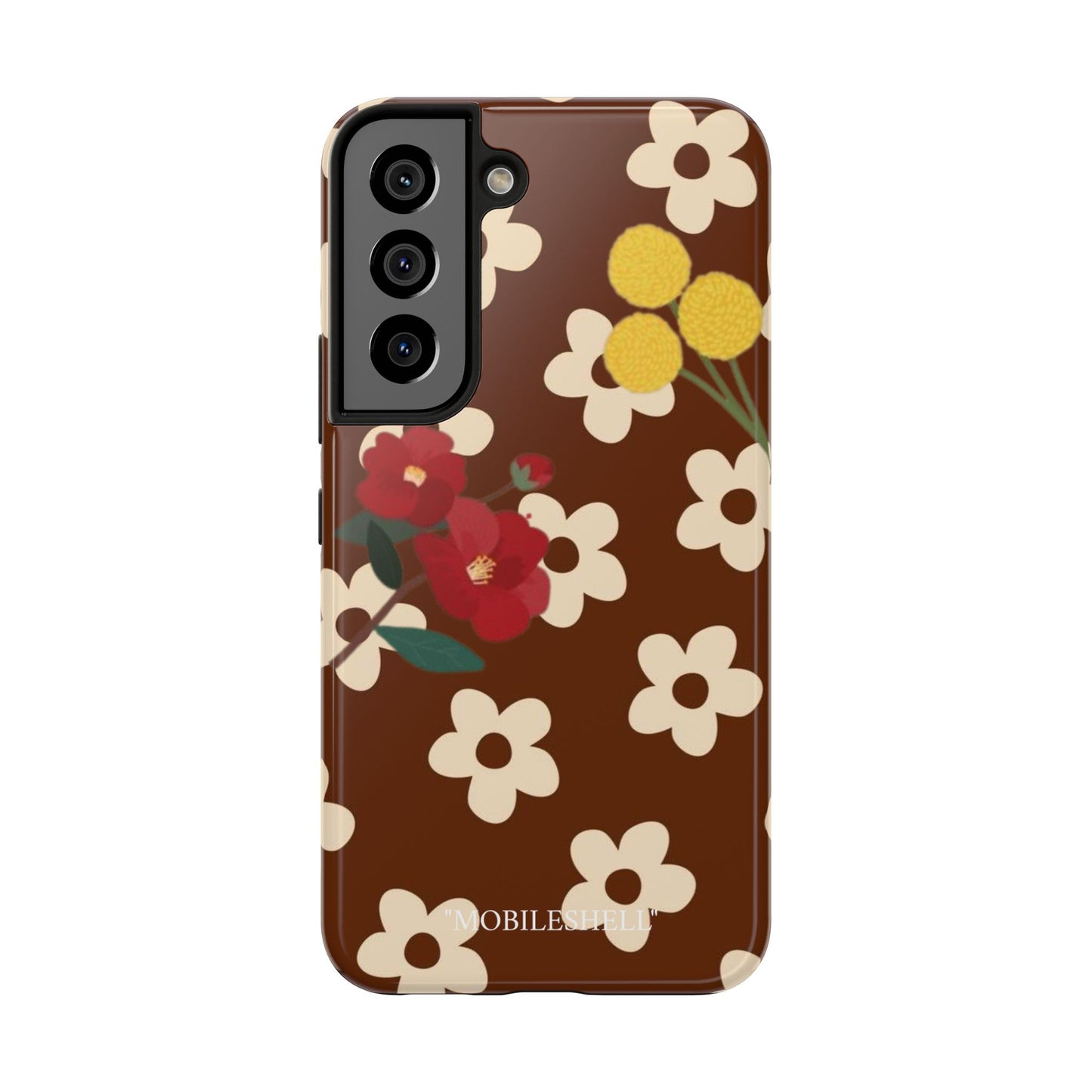 Flower vibe tough phone case