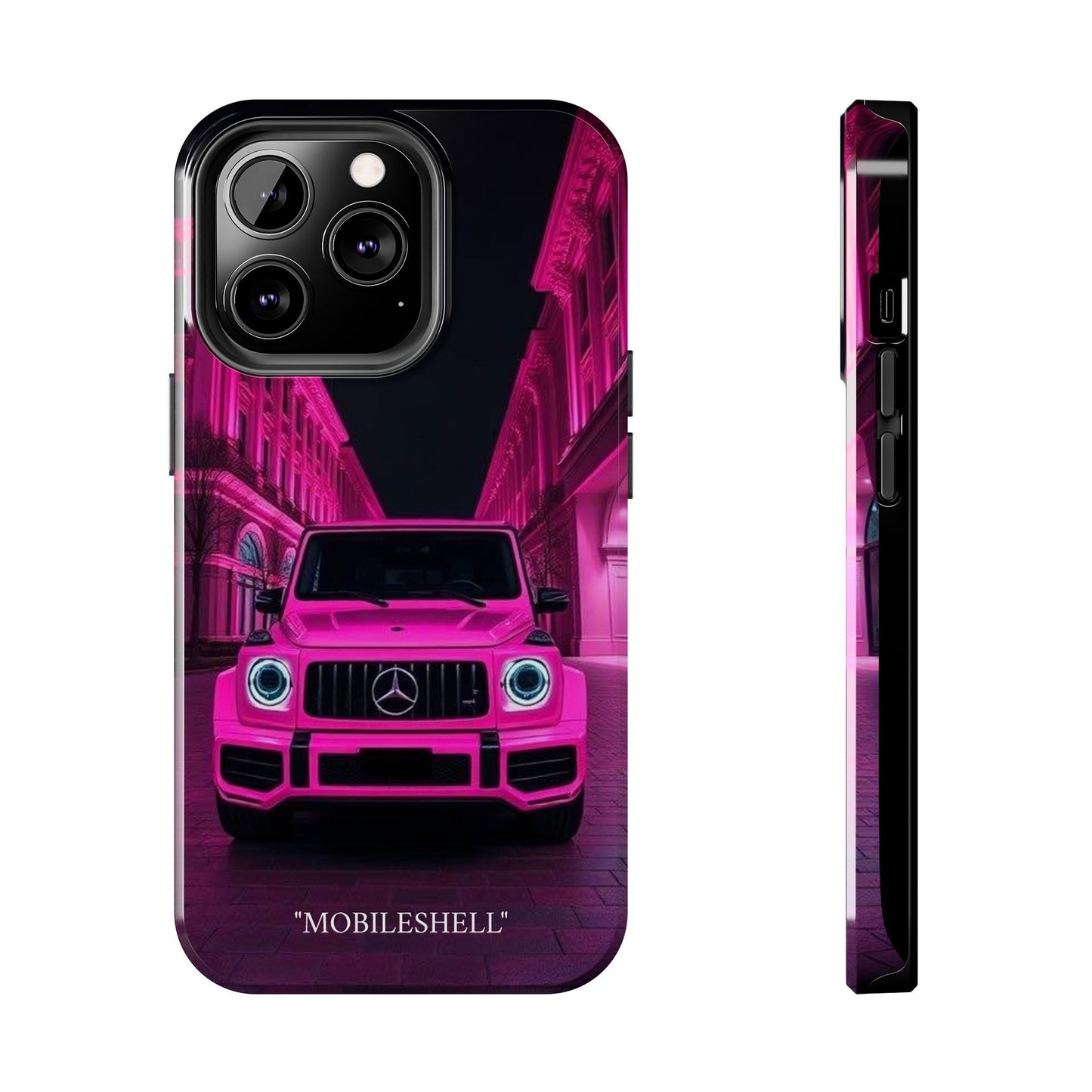 Pink G class tough phone case