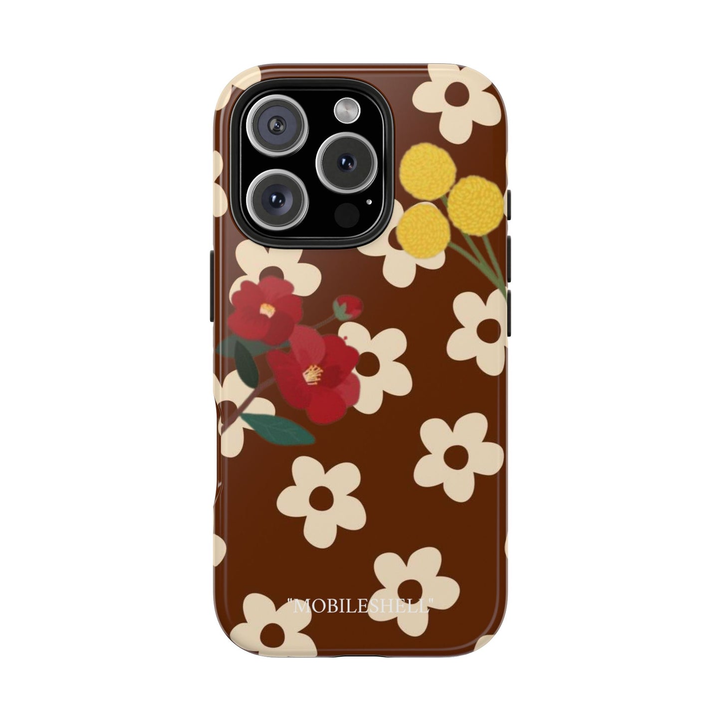 Flower vibe tough phone case