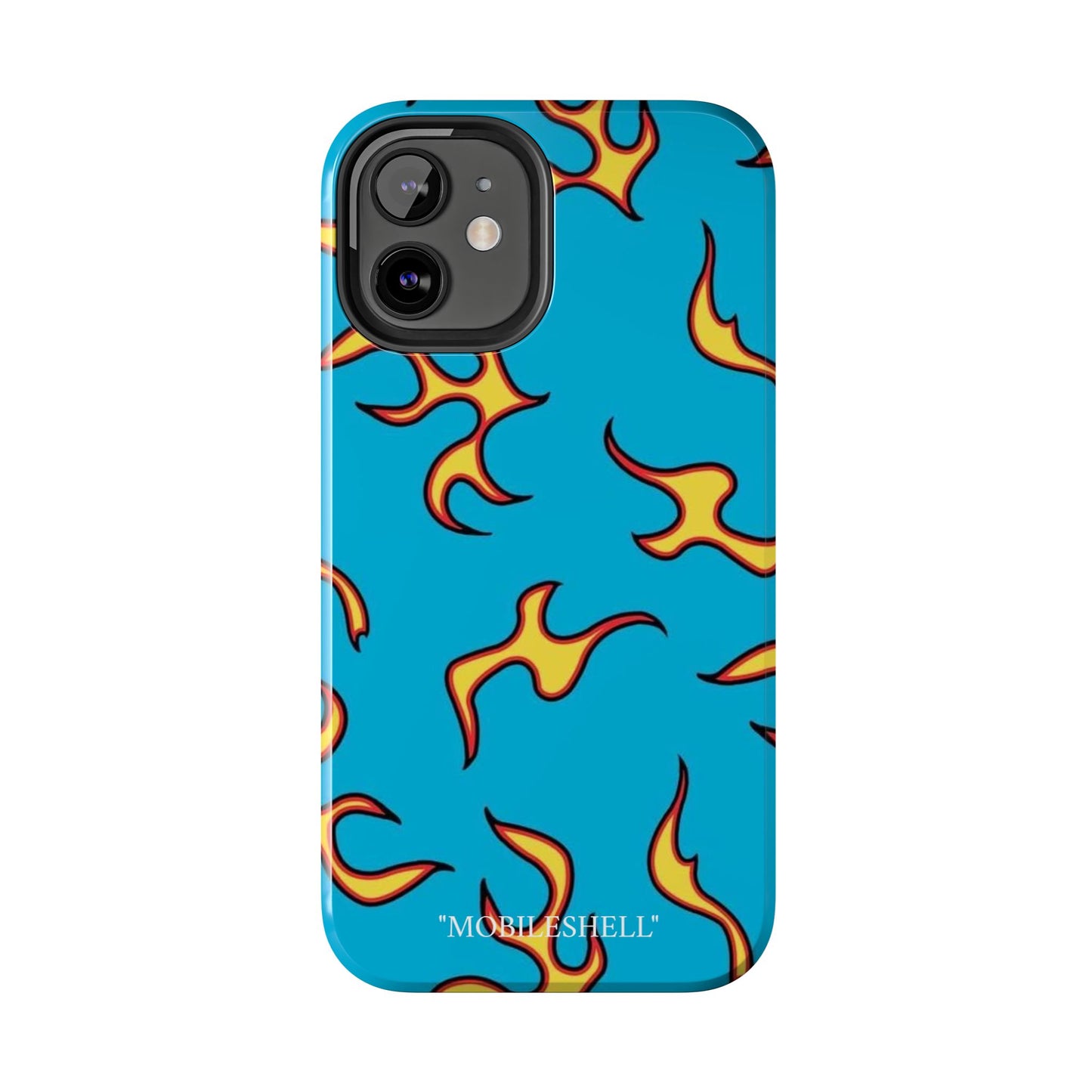 Blue Flame tough phone case