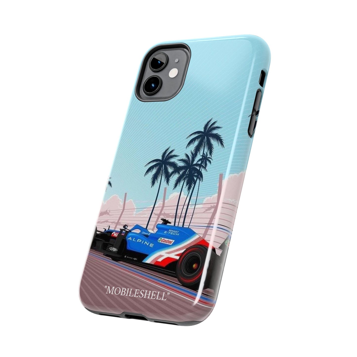 F1 Alpine team car tough phone case