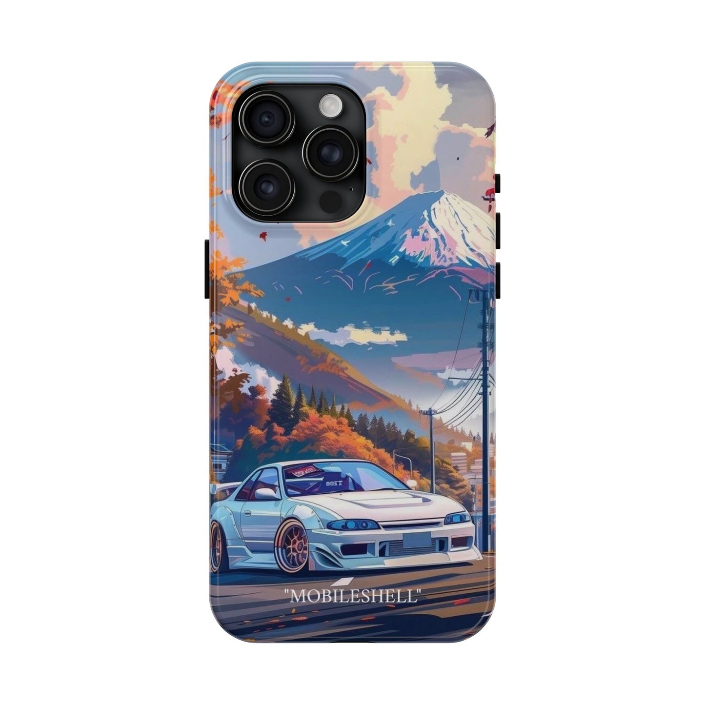 JDM Fuji mountain tough phone case