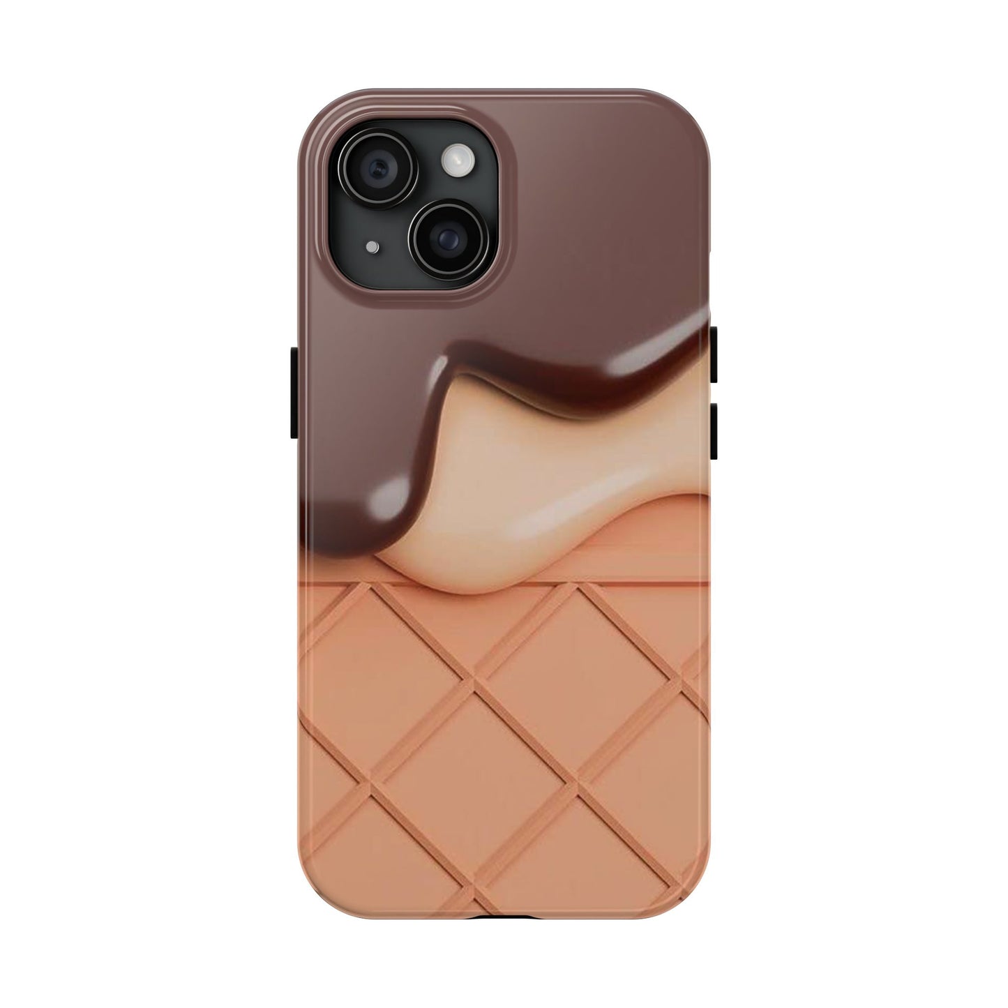 Ice cream drip Tough Phone Cases