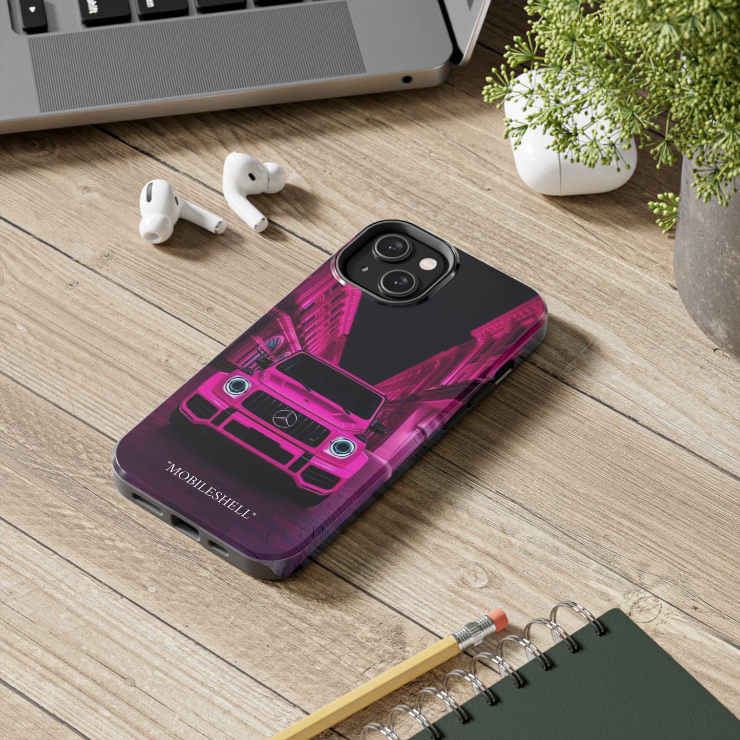 Pink G class tough phone case