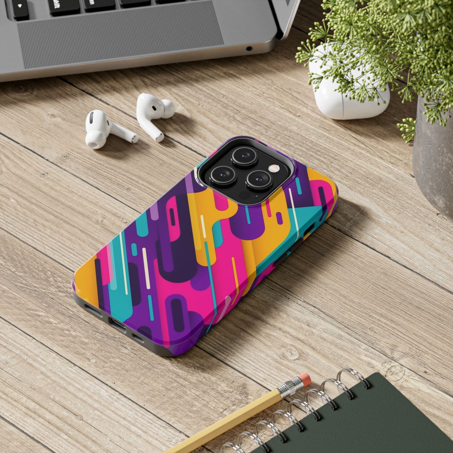 Vibrant Abstract Tough Phone Case