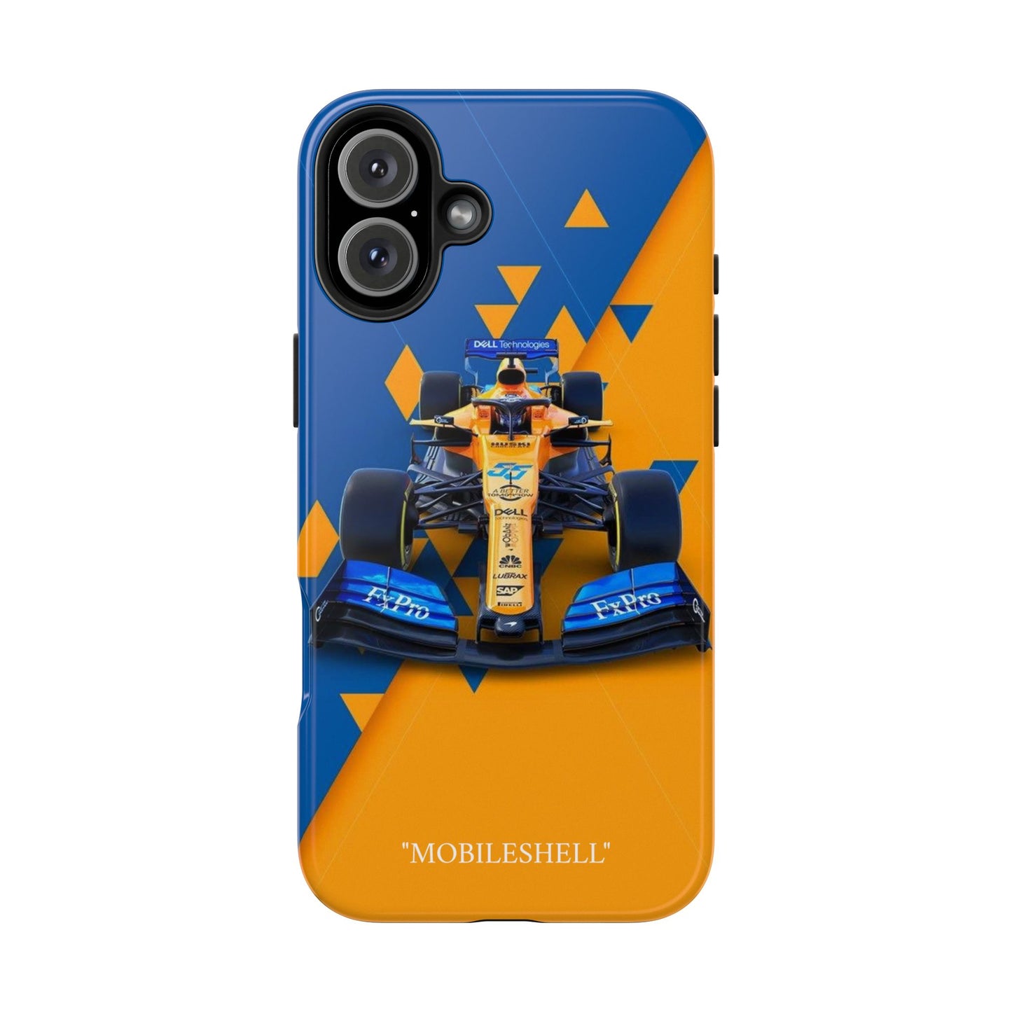 F1 team cartoon tough phone case