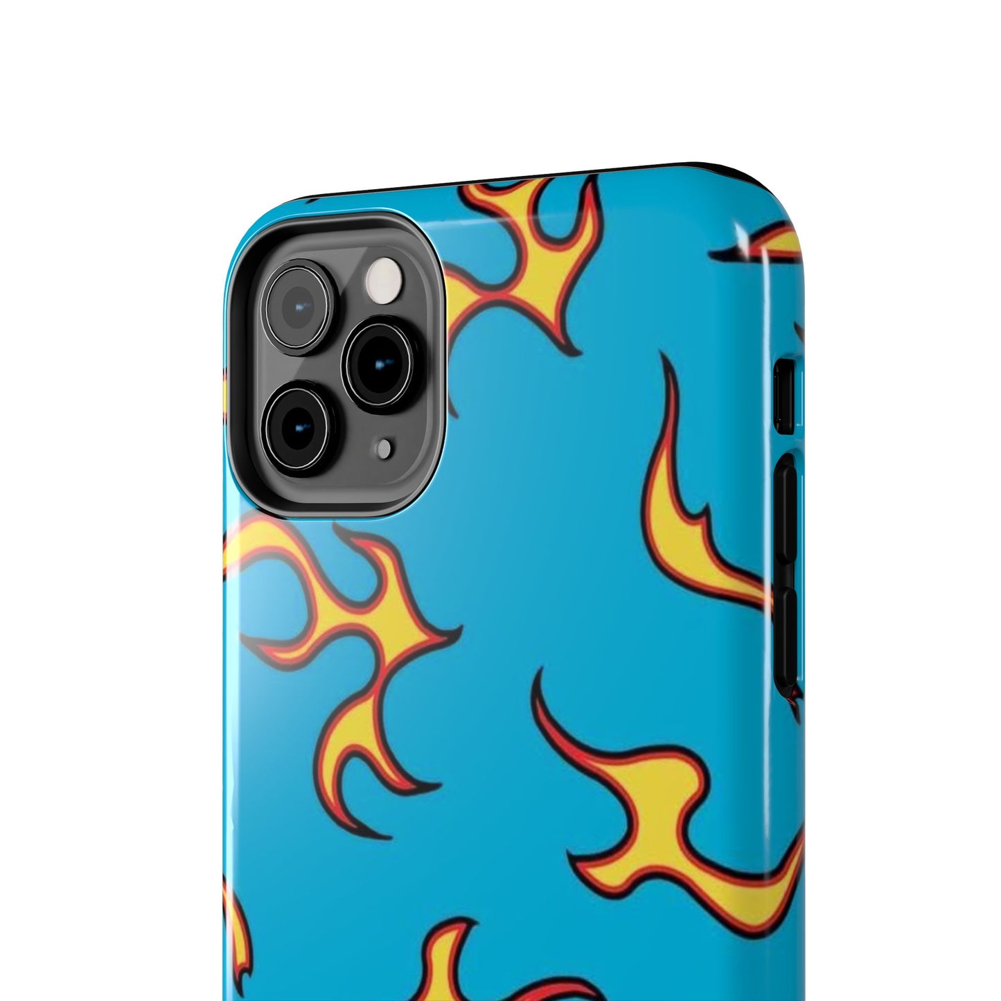 Blue Flame tough phone case