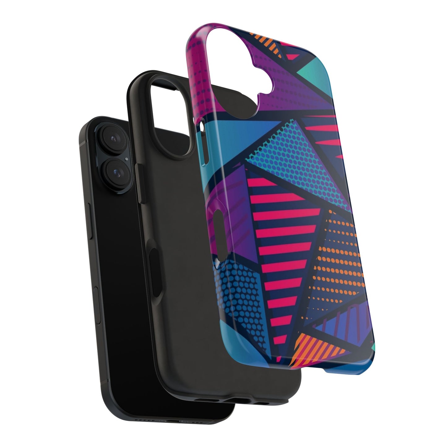 Vibrant Geometric Tough Phone Case