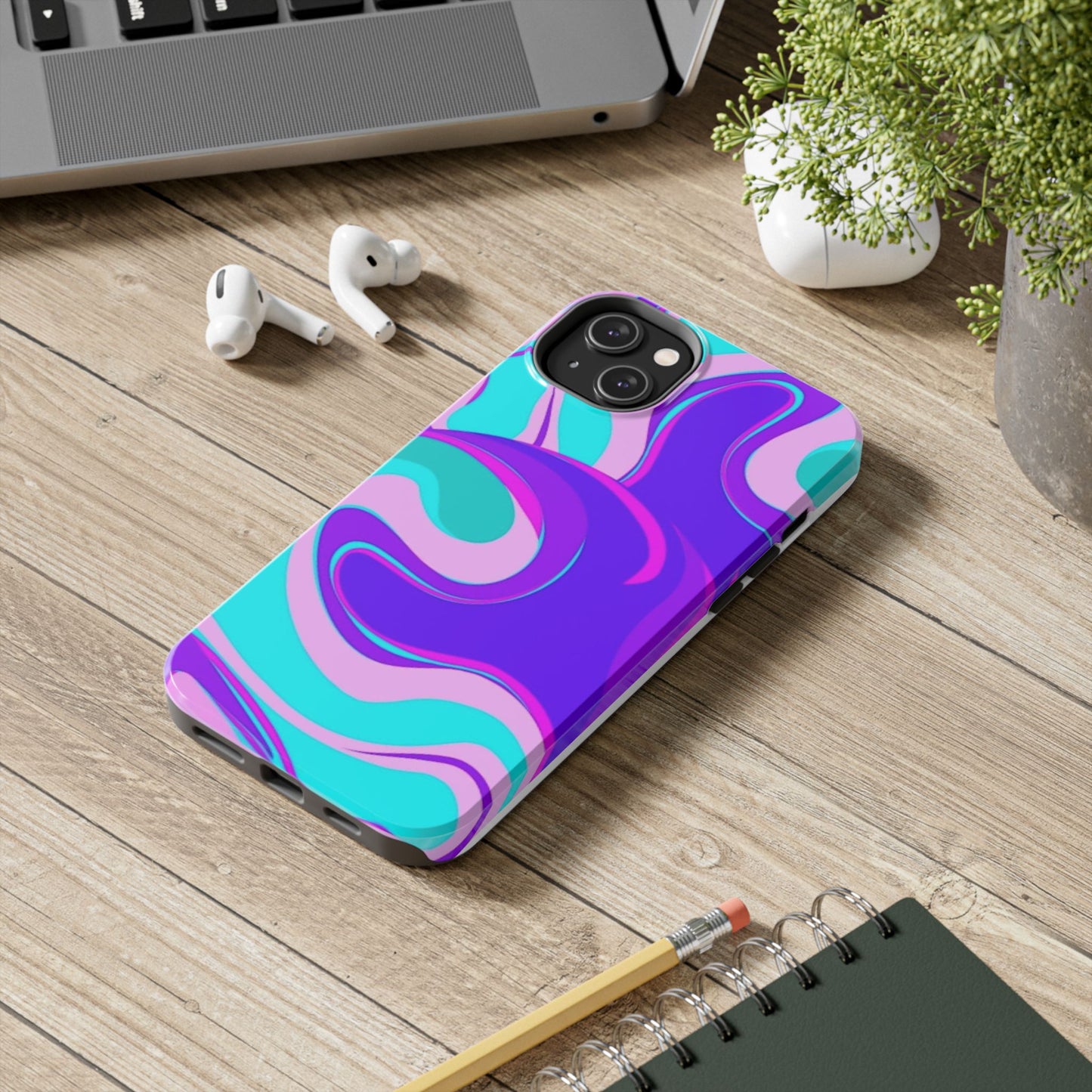 Vibrant Abstract Tough Phone Case