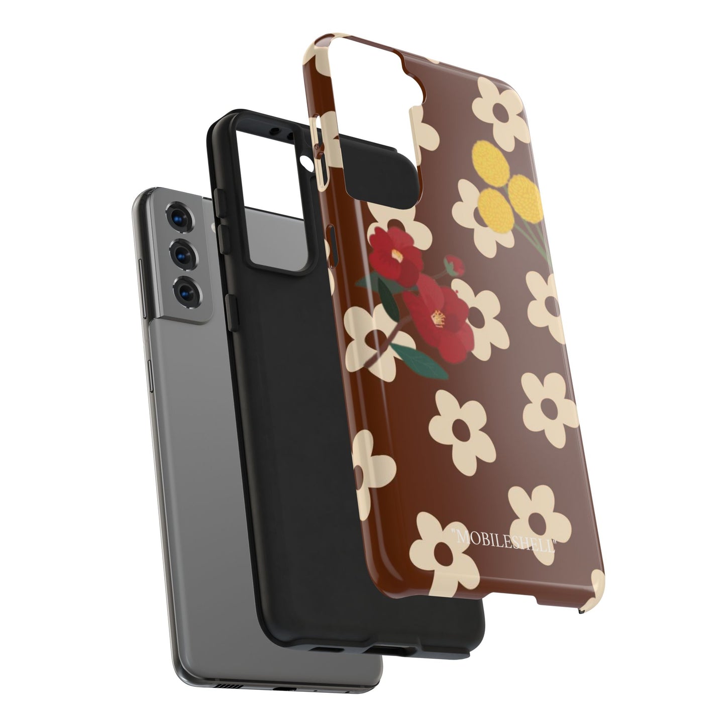 Flower vibe tough phone case