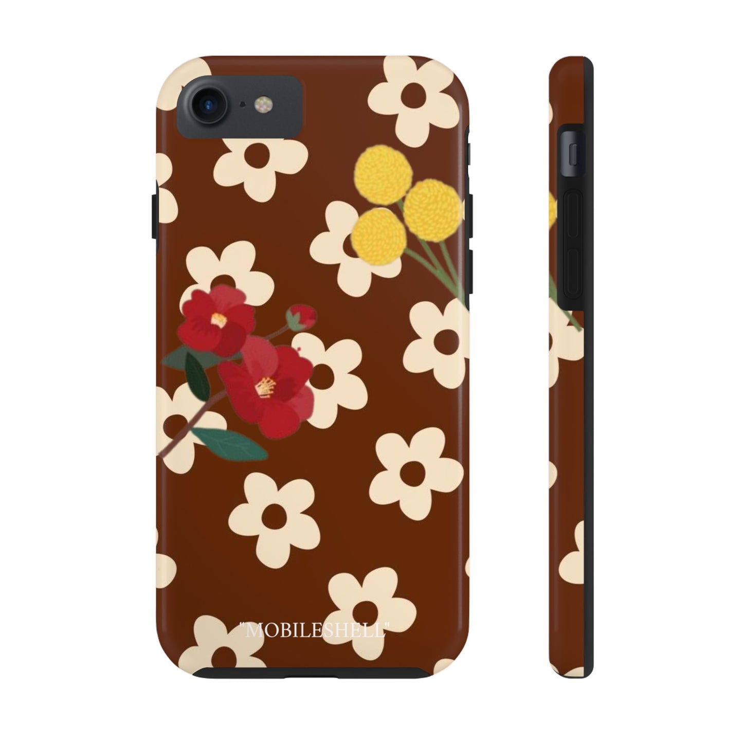 Flower vibe tough phone case