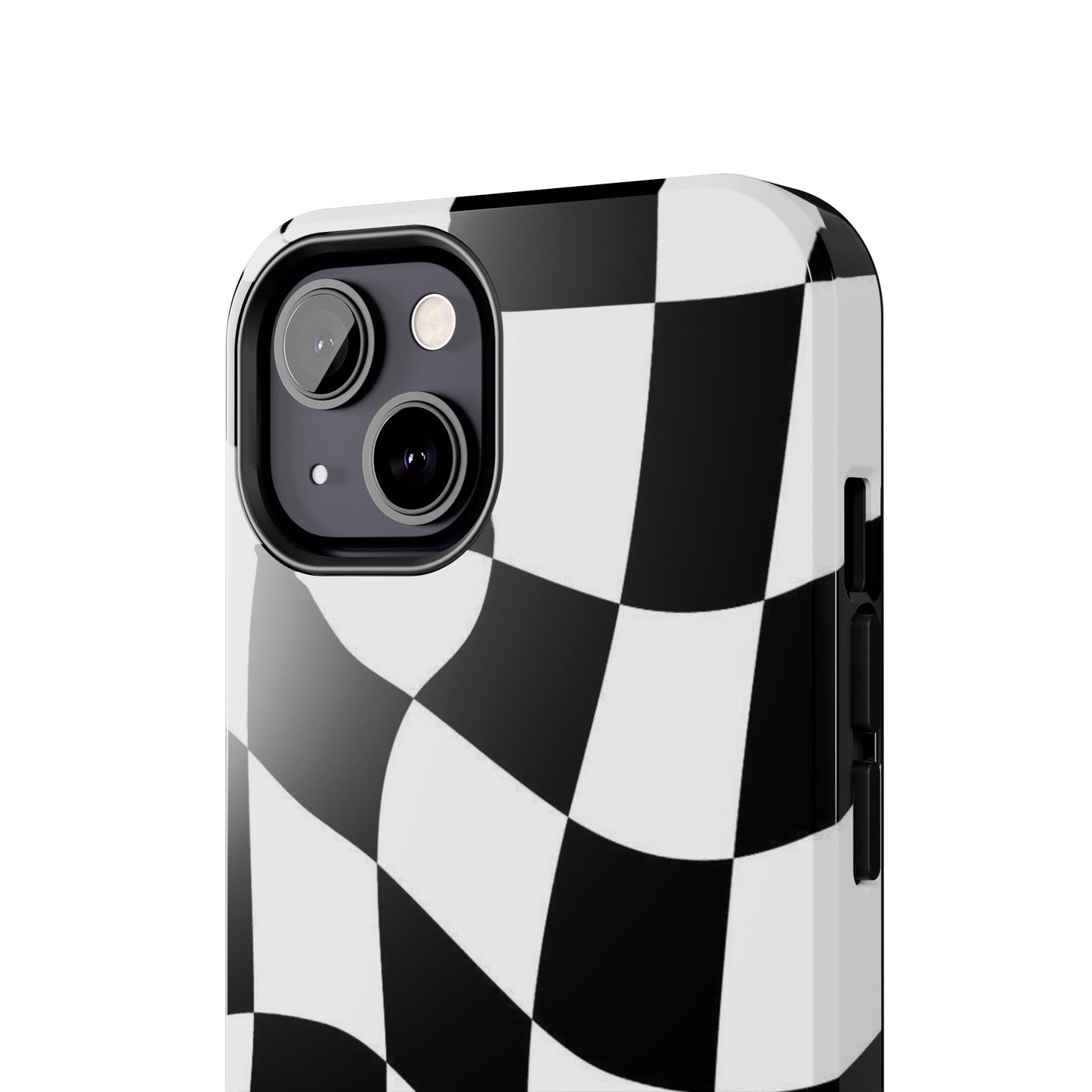 Checkers B&W tough phone case