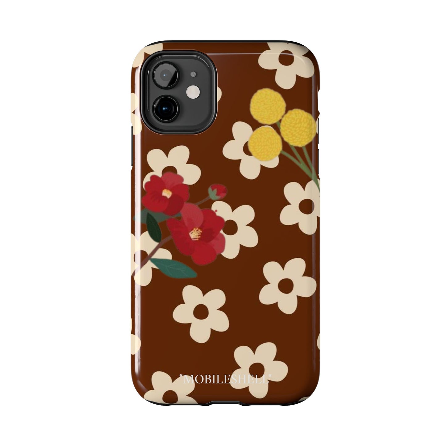 Flower vibe tough phone case