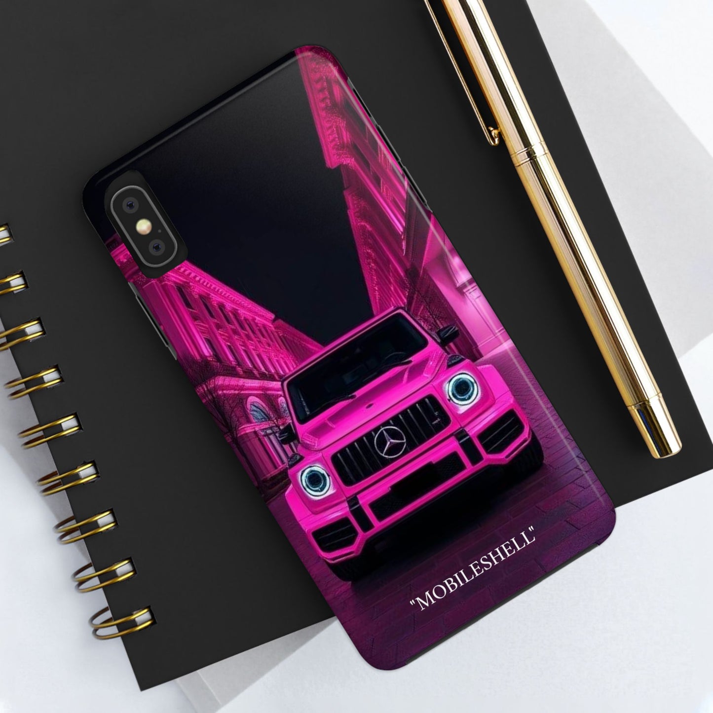 Pink G class tough phone case