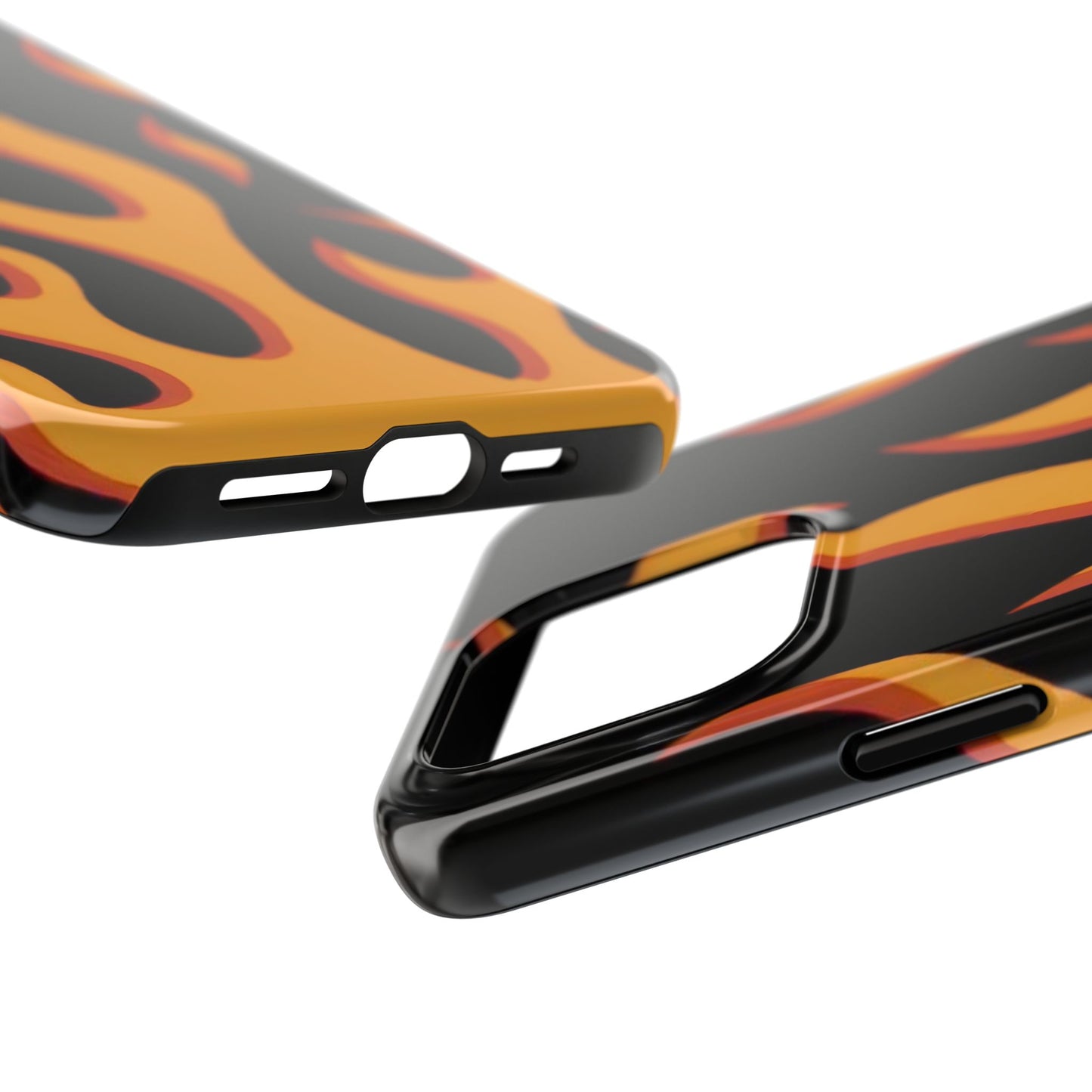 Flame Design Tough Phone Case