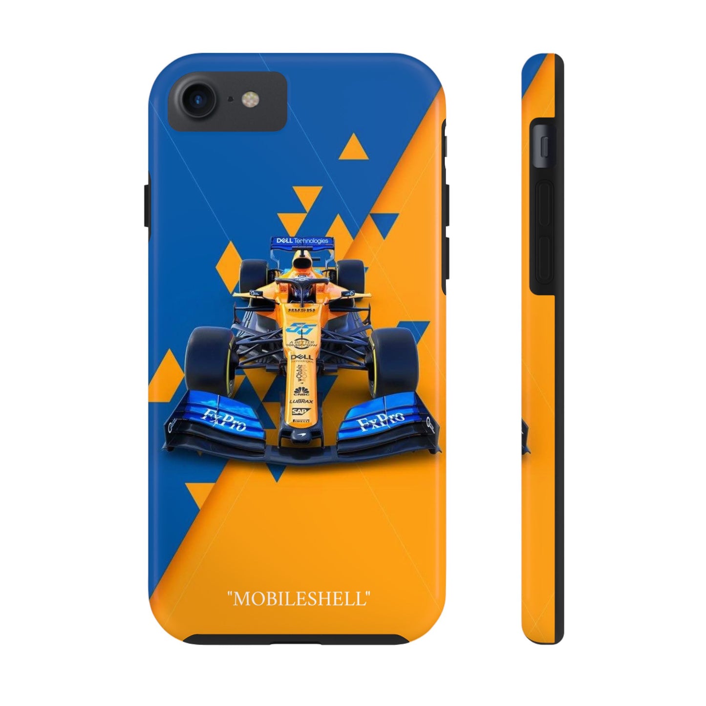 F1 team cartoon tough phone case