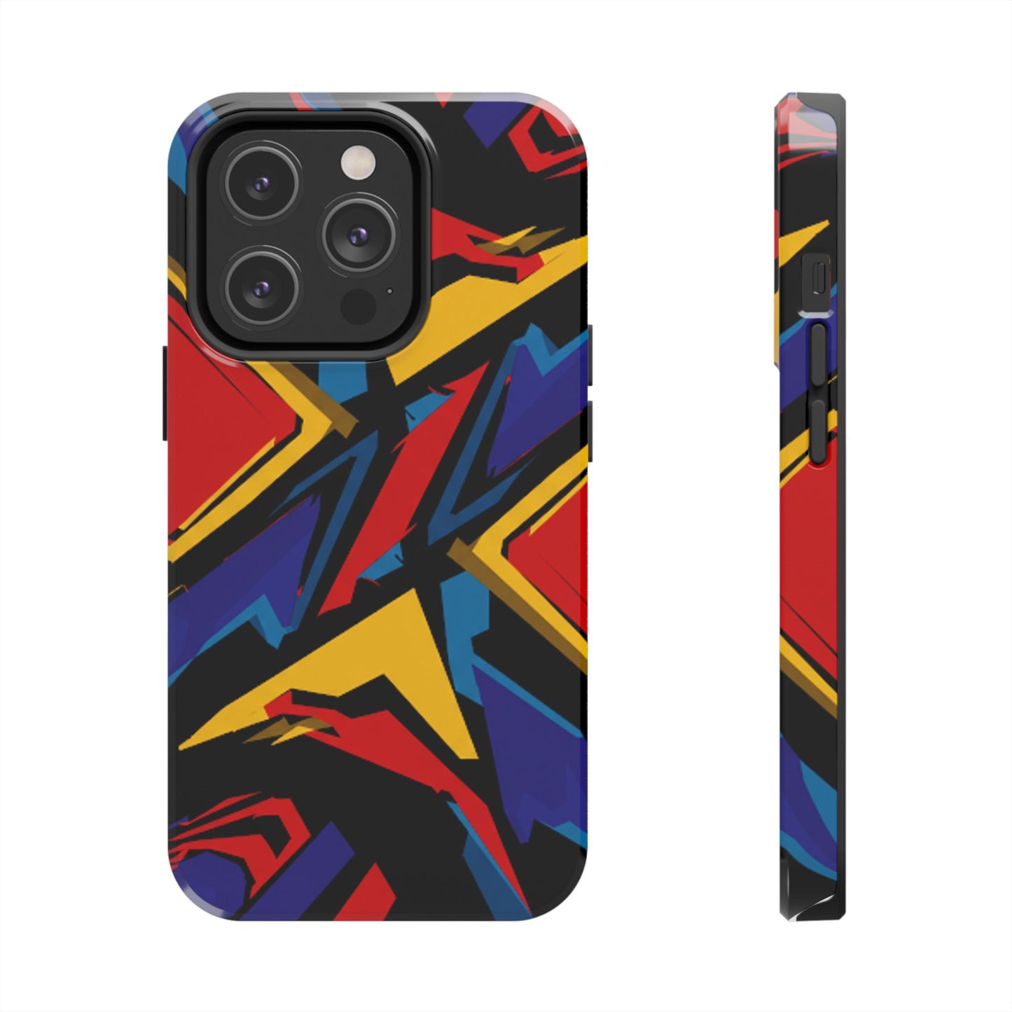 Bold Geometric Tough Phone Case