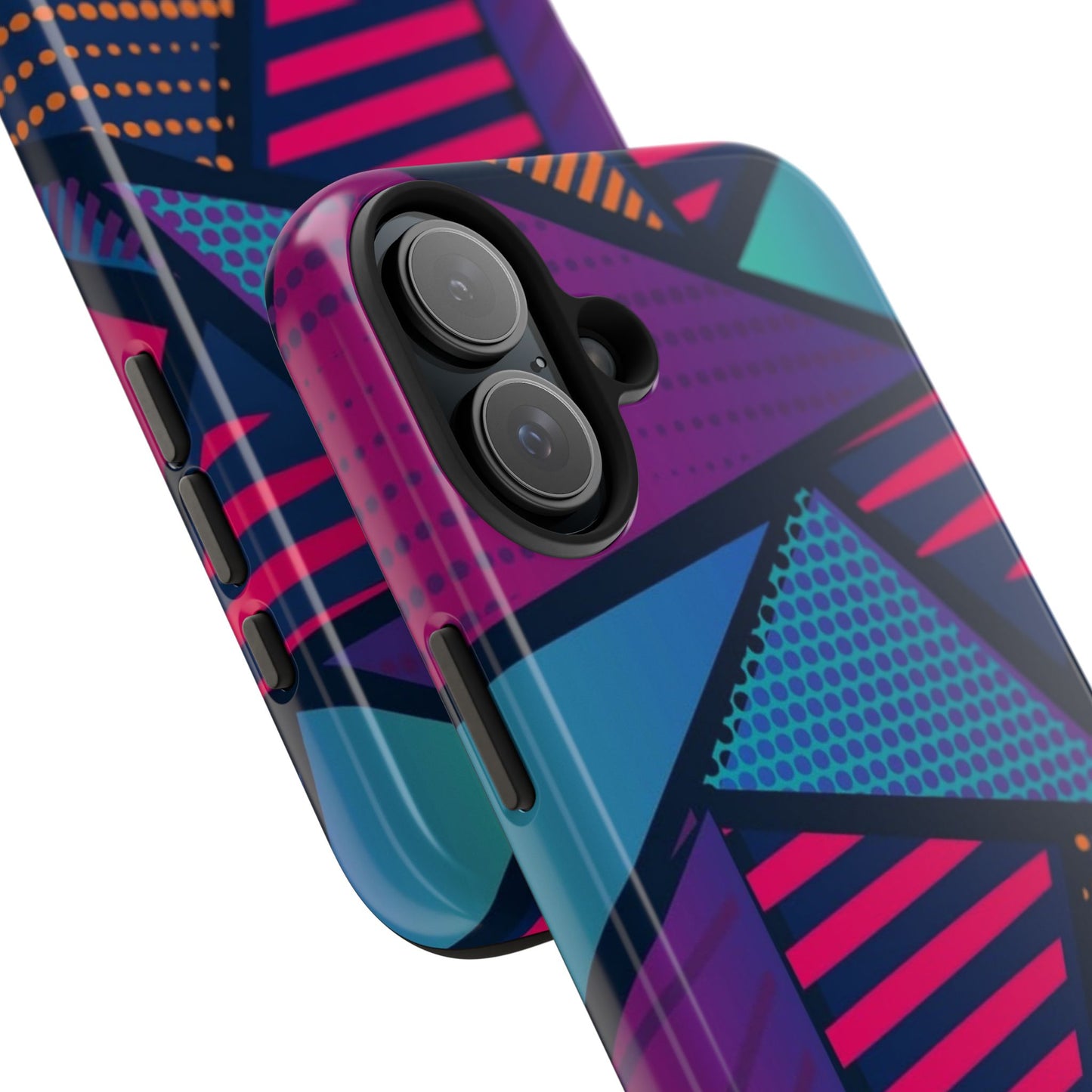 Vibrant Geometric Tough Phone Case