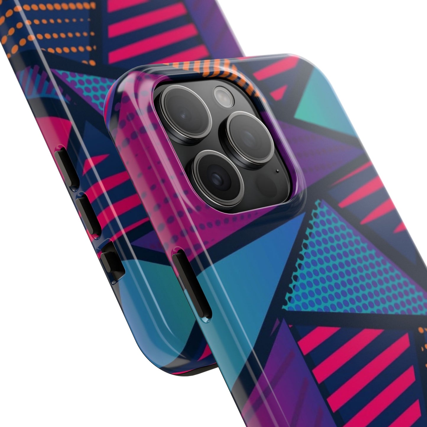 Vibrant Geometric Tough Phone Case