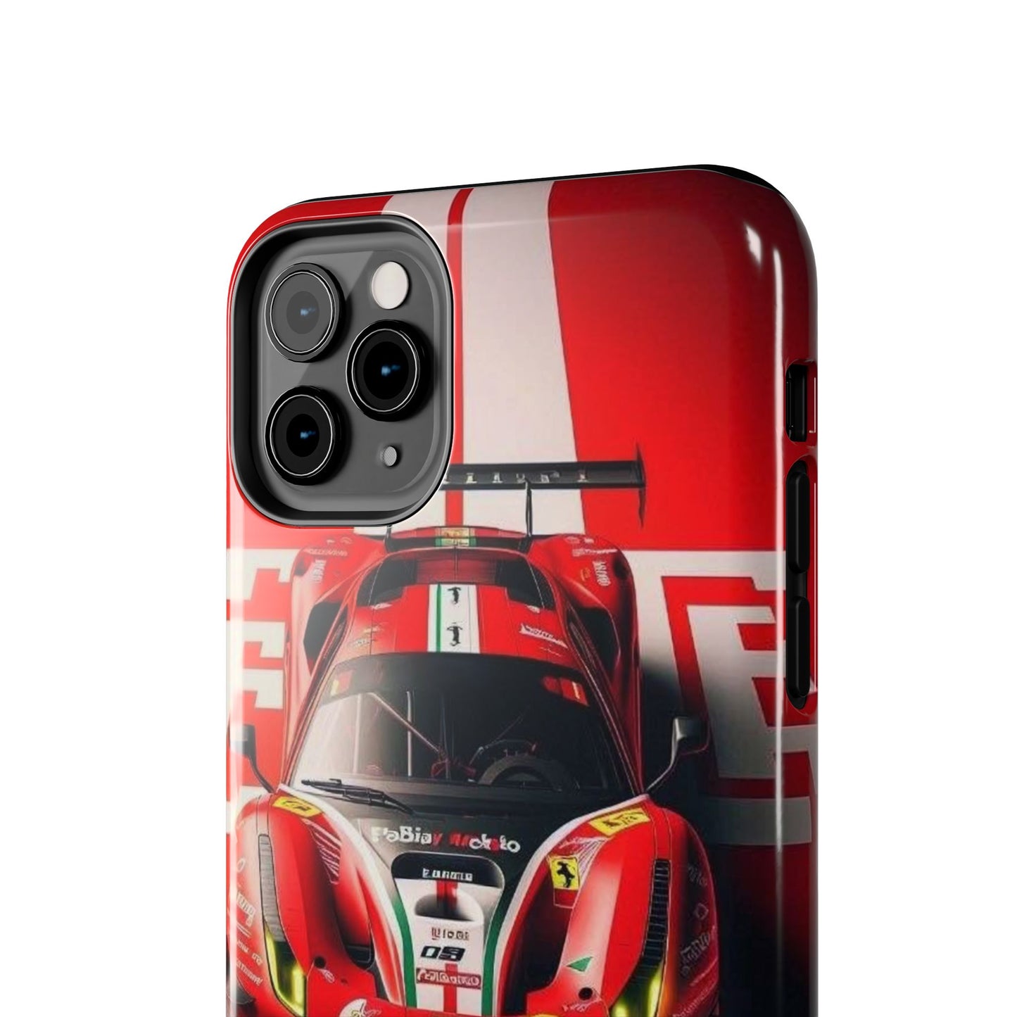 Red Ferrari tough phone case