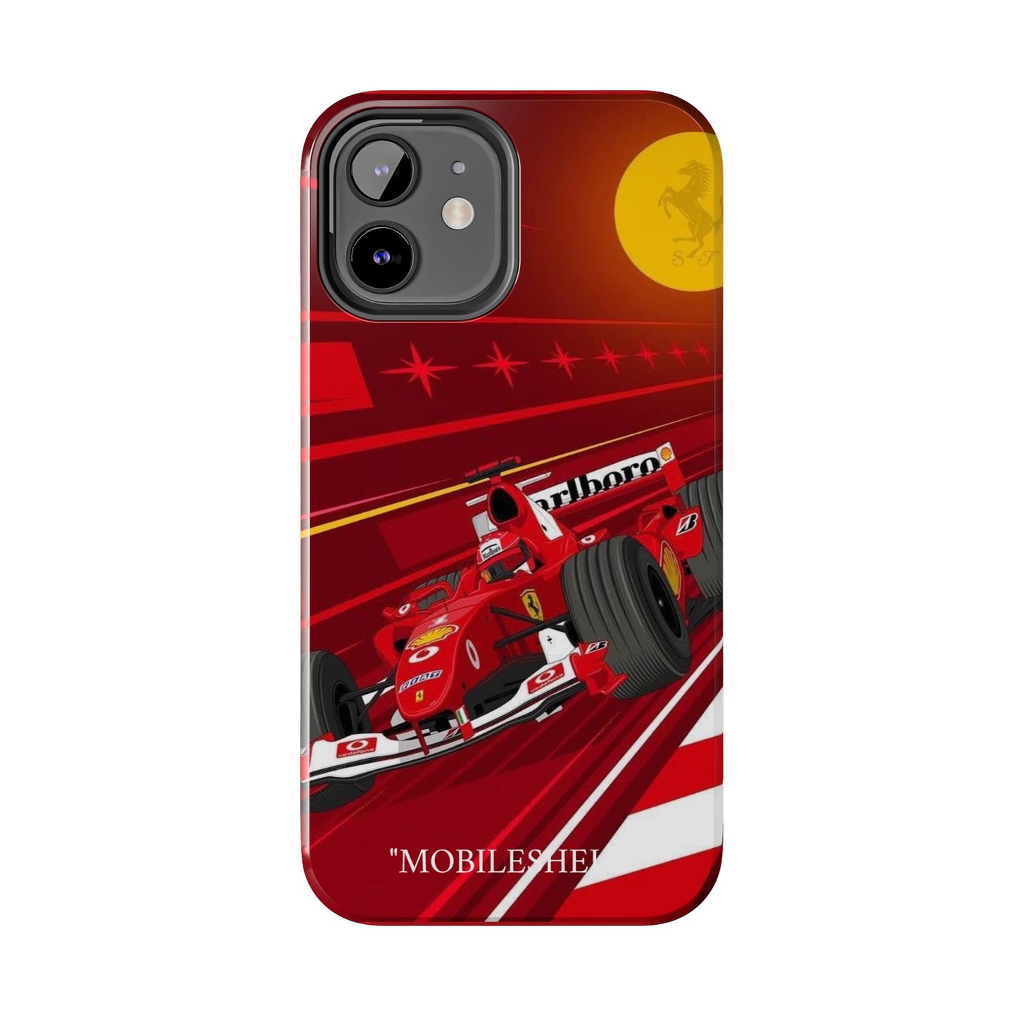 F1 Ferrari team car tough phone case