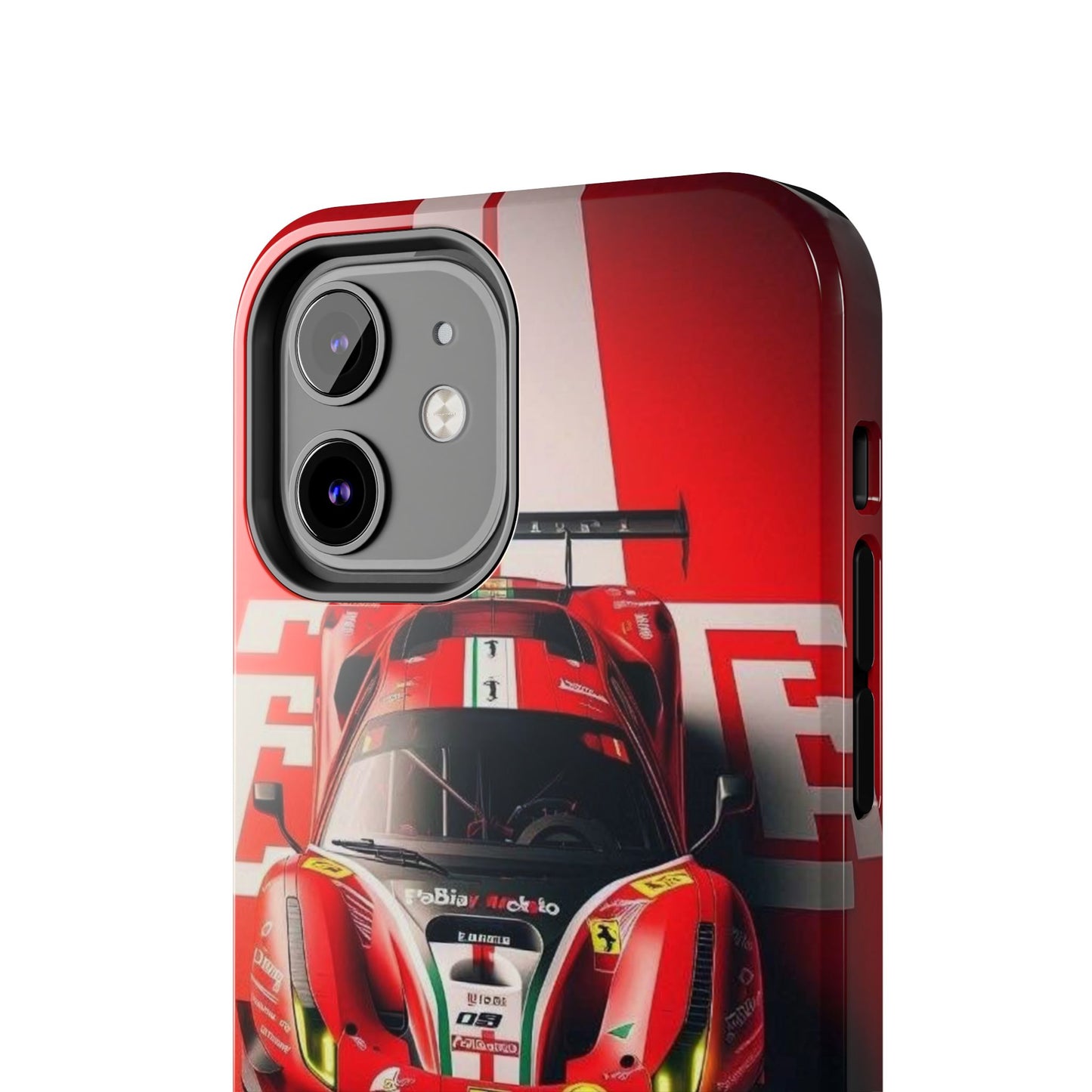 Red Ferrari tough phone case