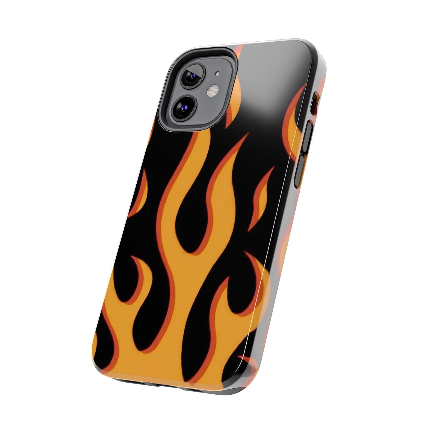 Flame Design Tough Phone Case