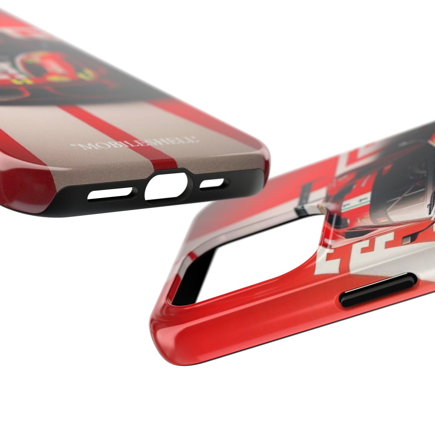 Red Ferrari tough phone case