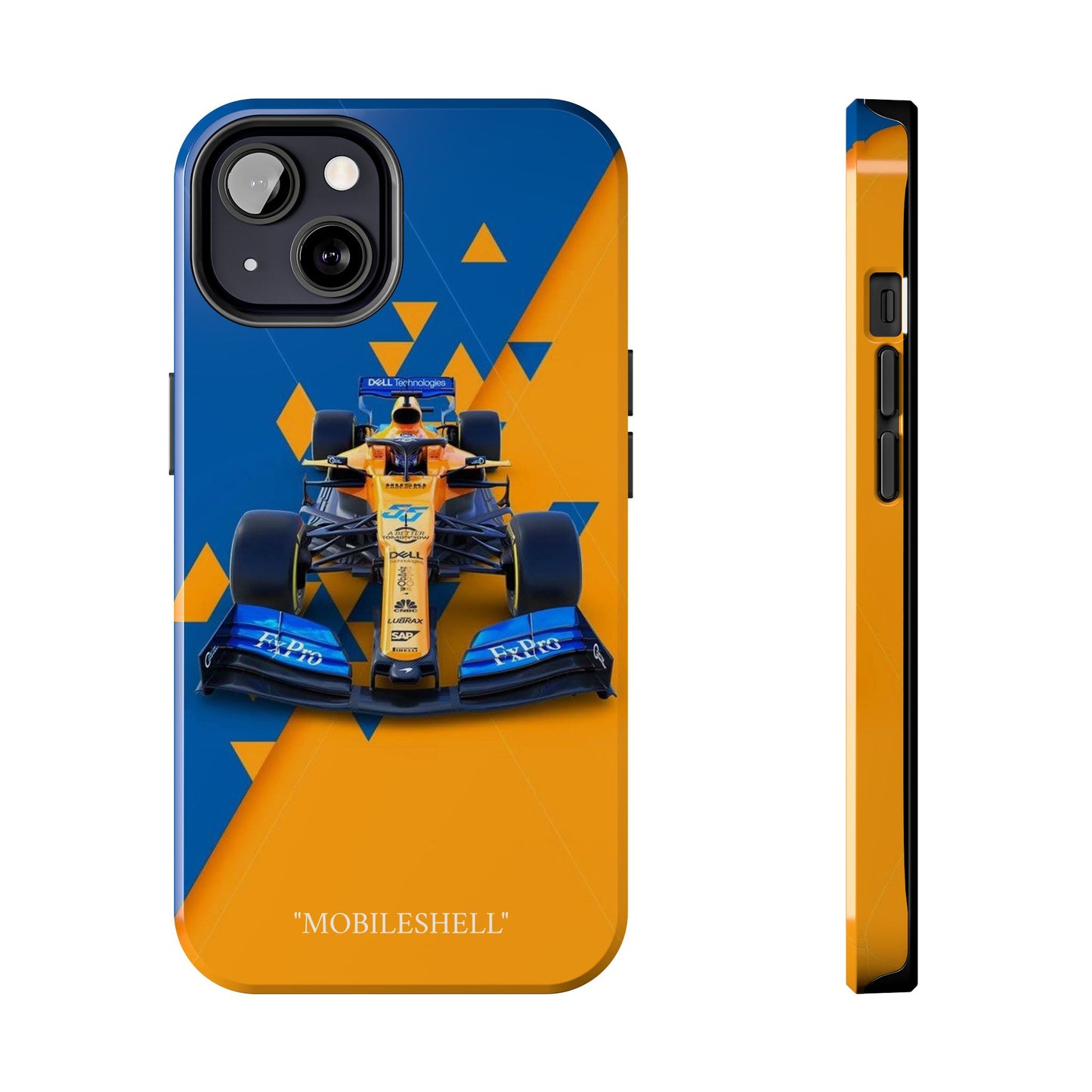 F1 team cartoon tough phone case