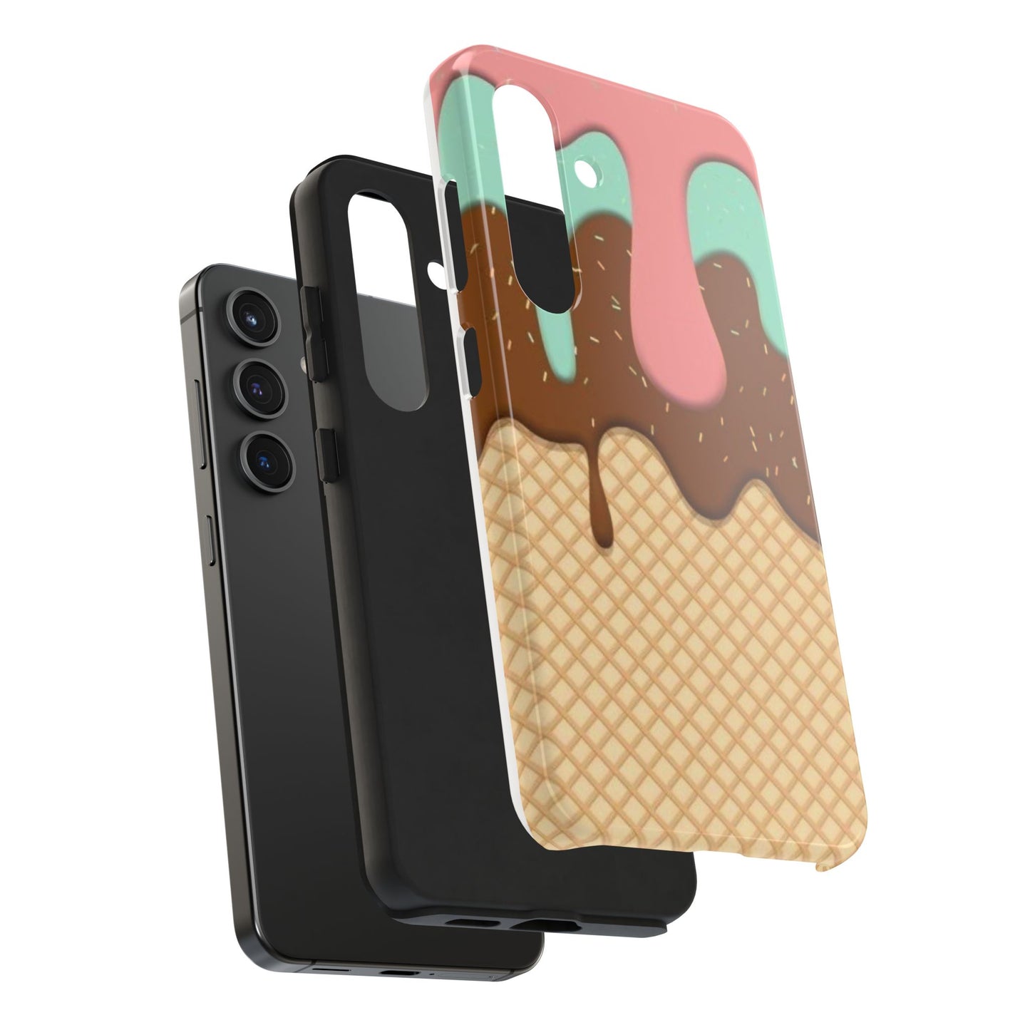 Ice Cream Drip Tough Phone Case