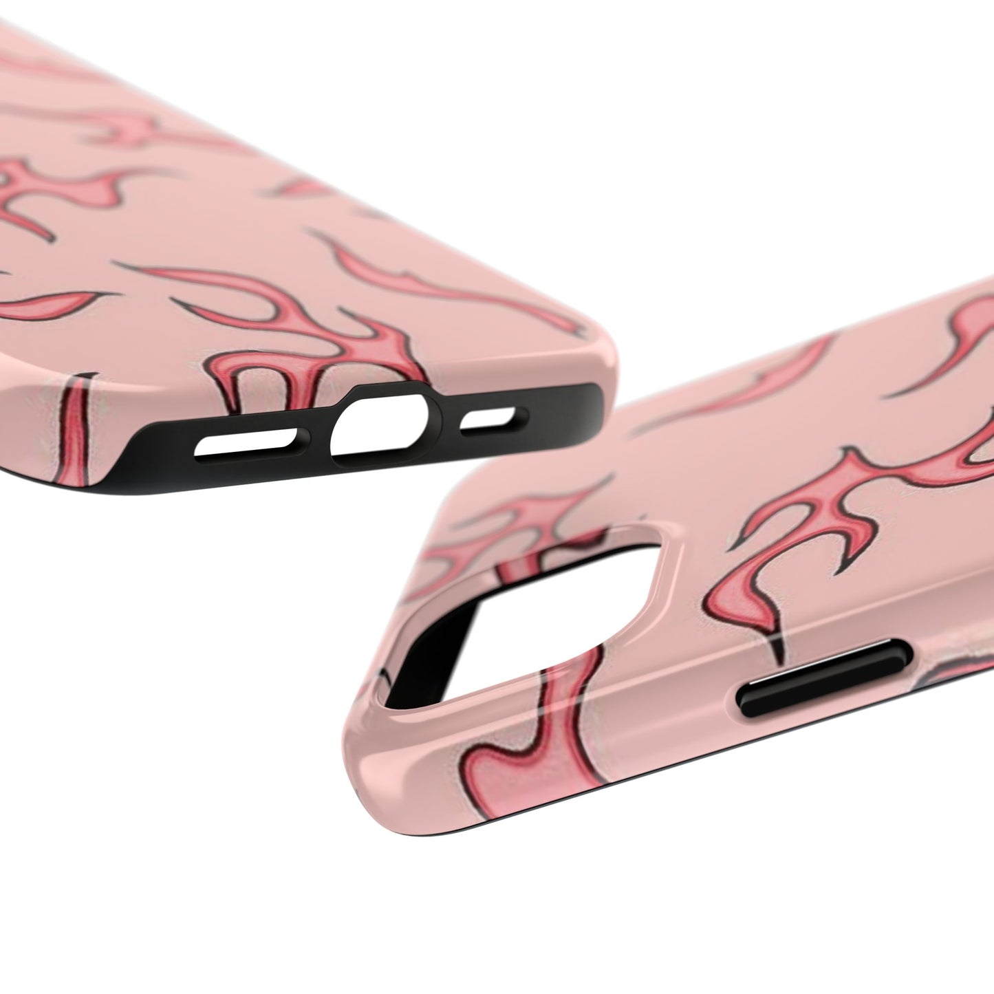 Stylish Flame Tough Phone Case