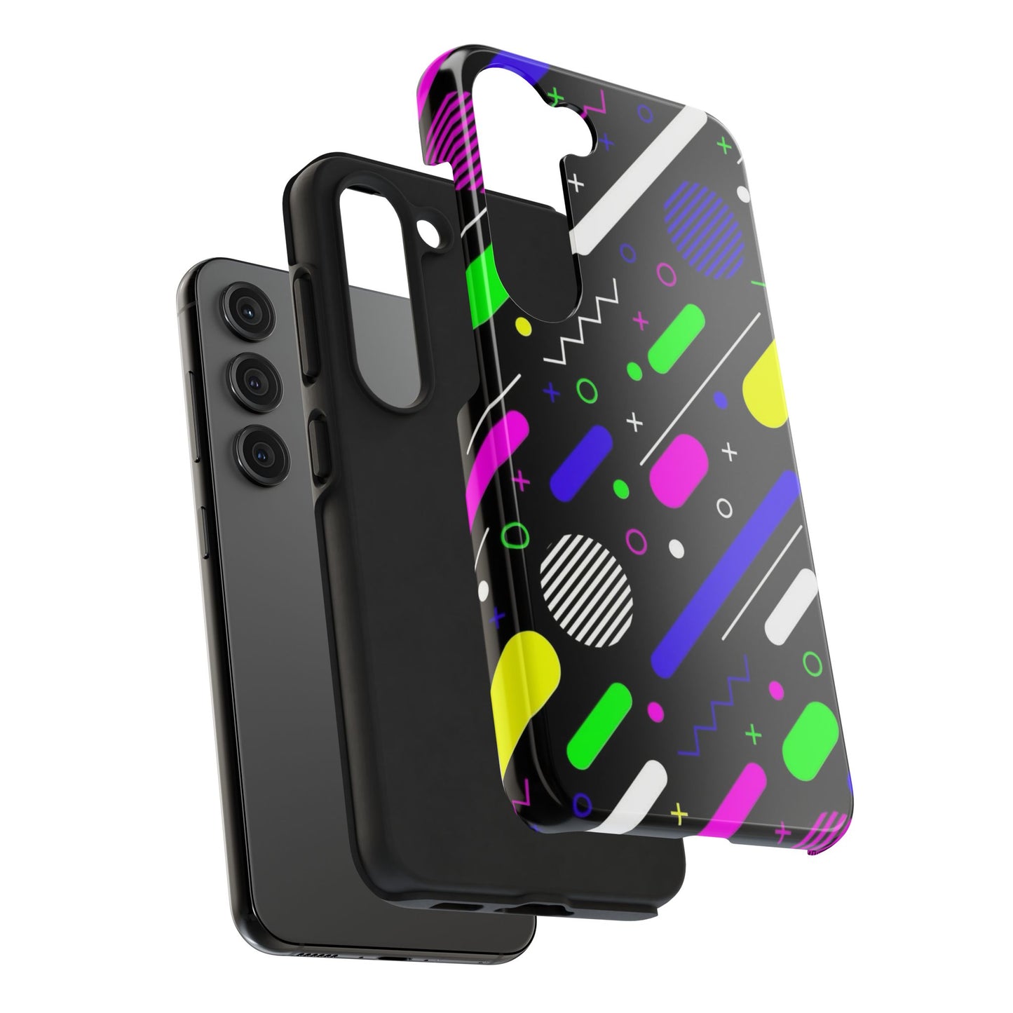 Vibrant Geometric Tough Phone Case