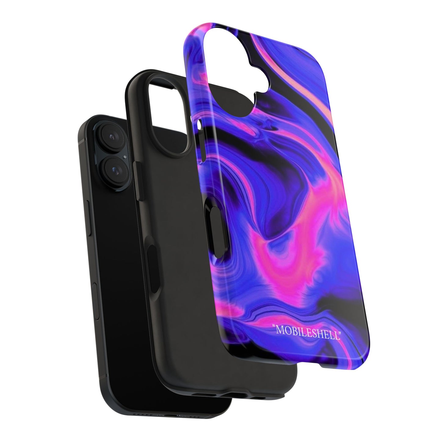 Purple pink dizzy tough case