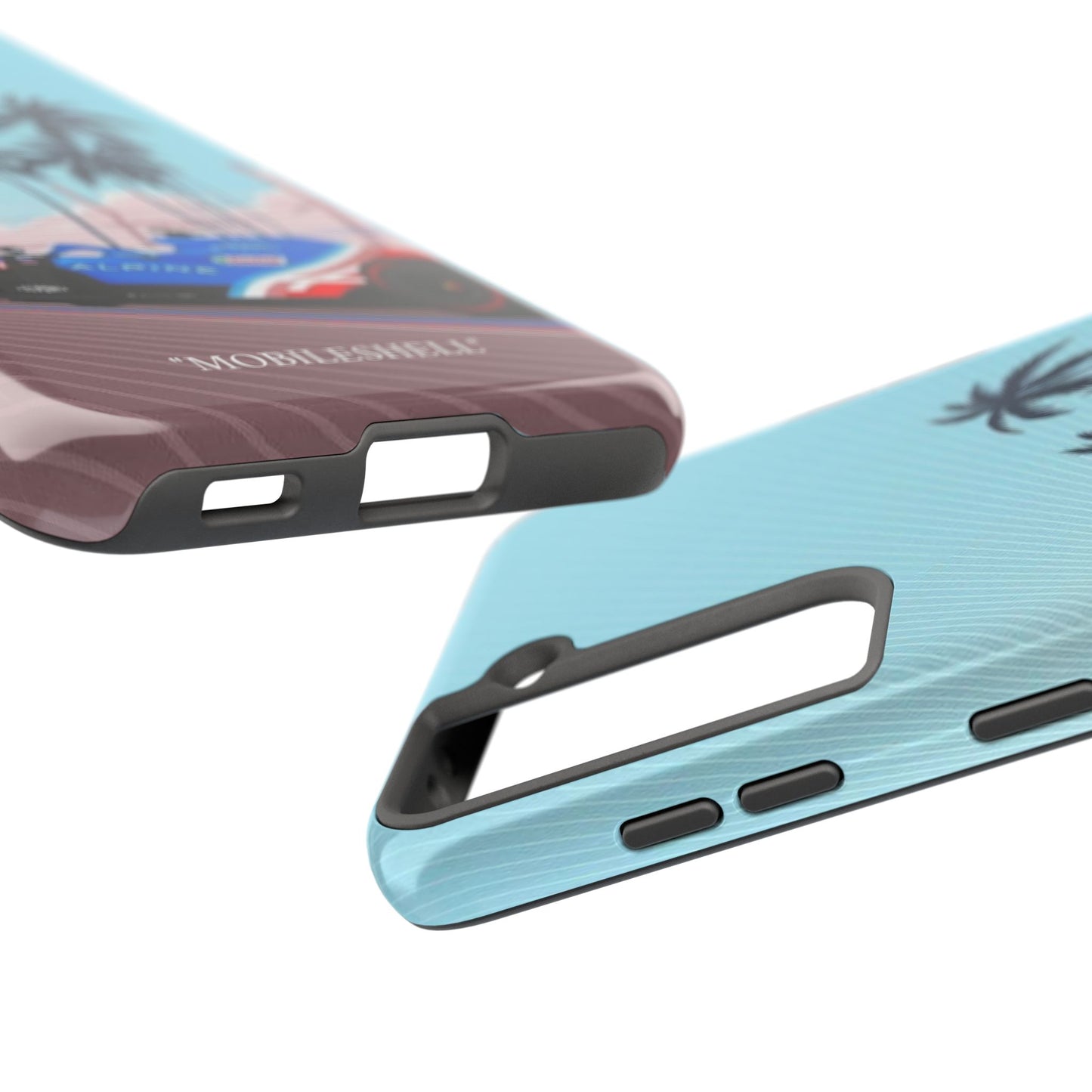 F1 Alpine team car tough phone case