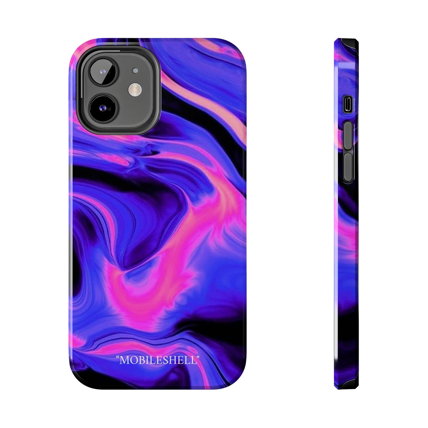 Purple pink dizzy tough case