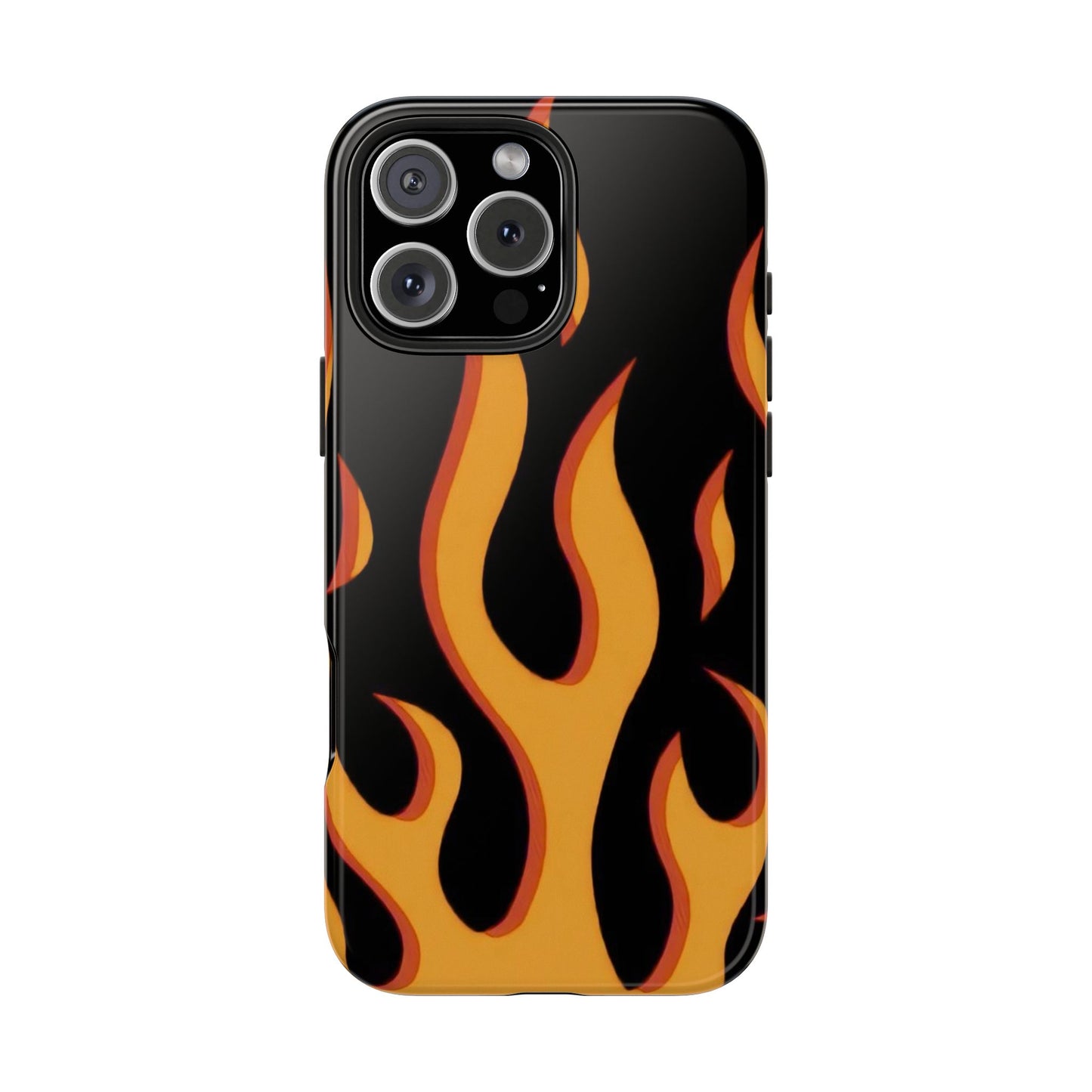 Flame Design Tough Phone Case