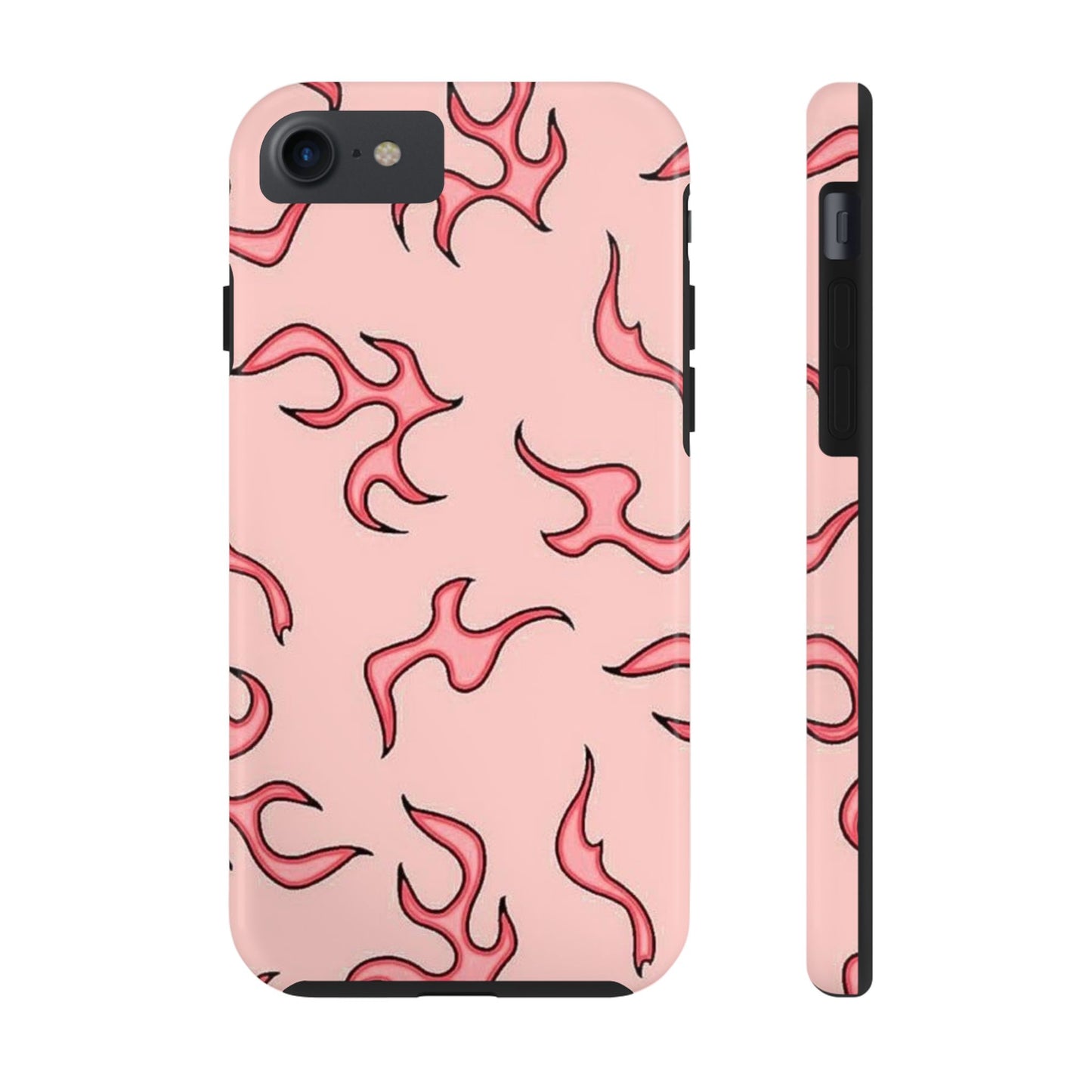 Stylish Flame Tough Phone Case