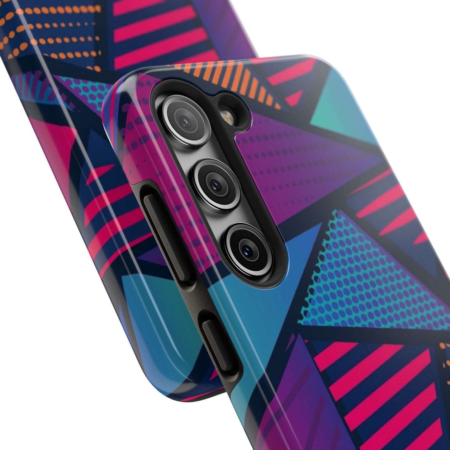 Vibrant Geometric Tough Phone Case