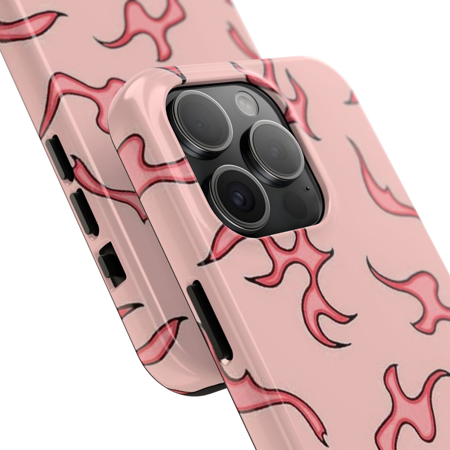 Stylish Flame Tough Phone Case