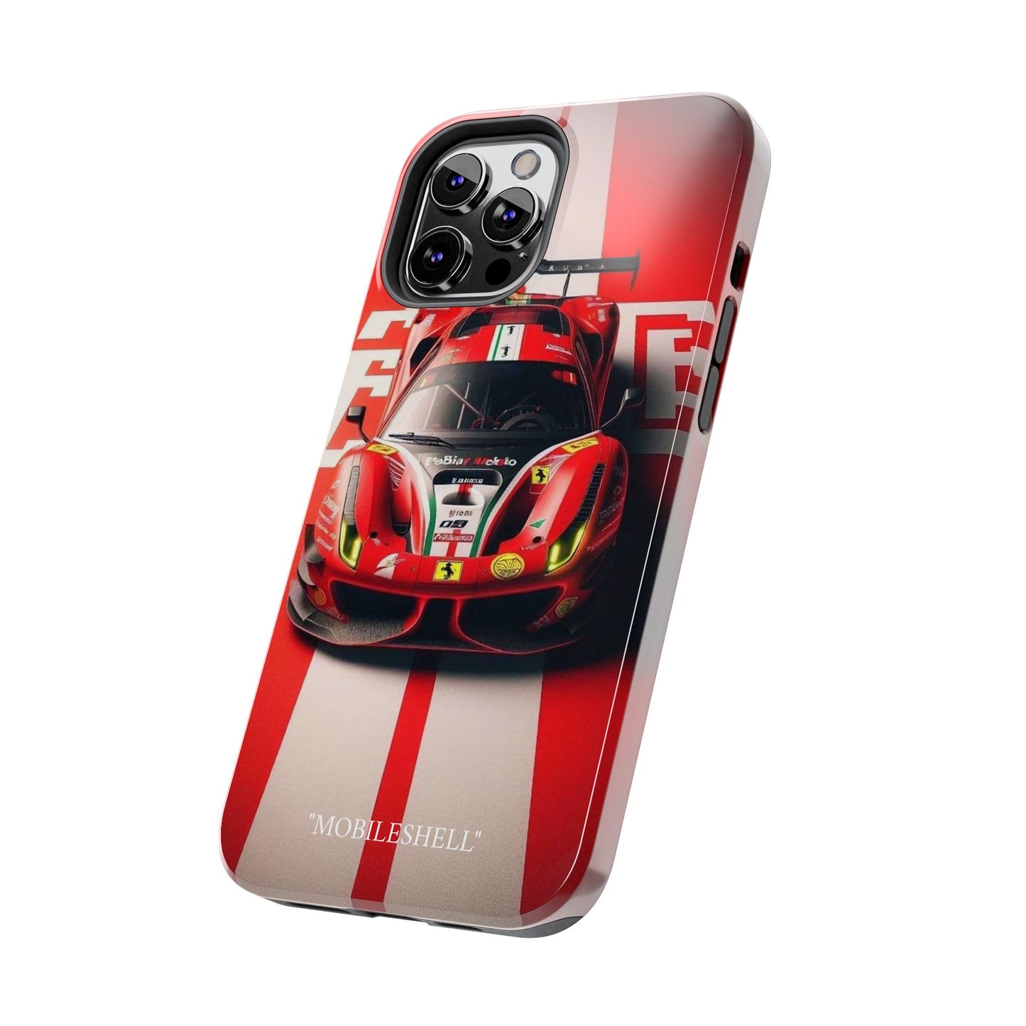 Red Ferrari tough phone case