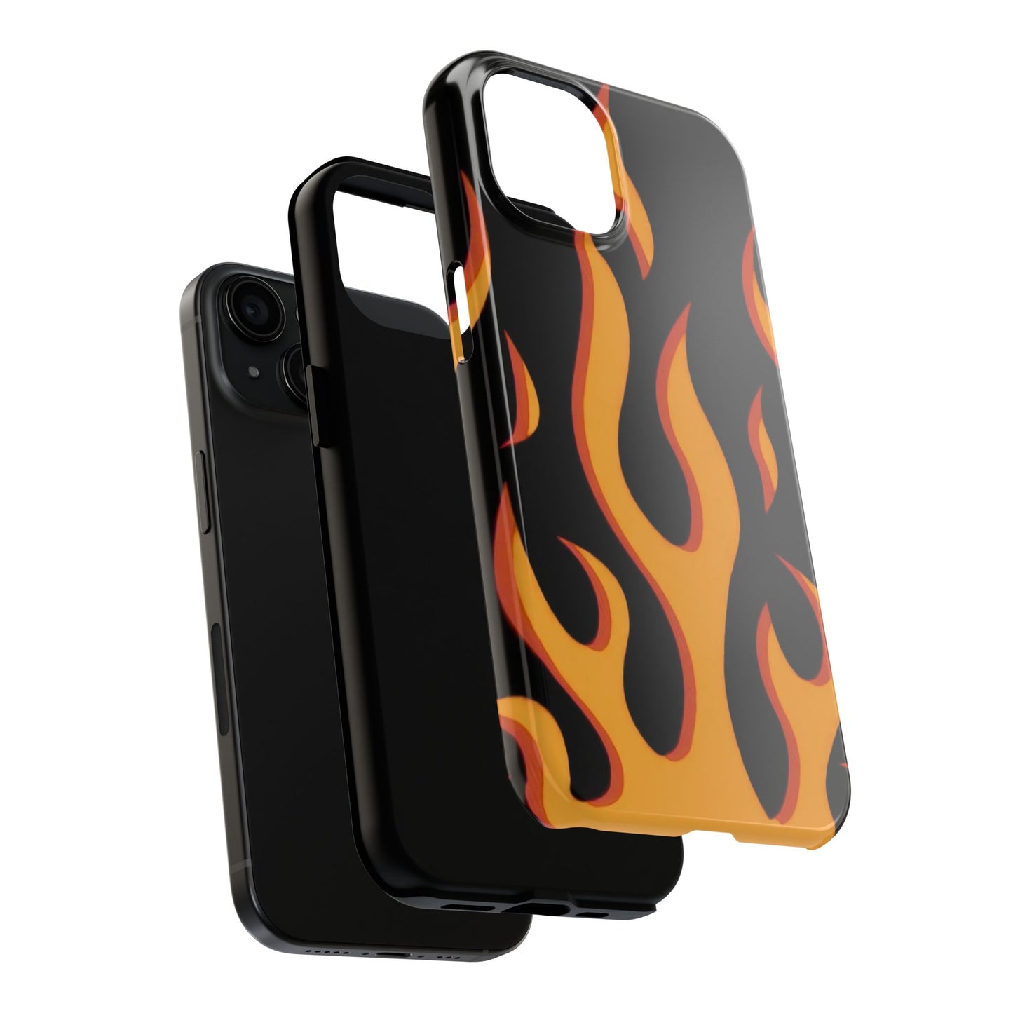 Flame Design Tough Phone Case