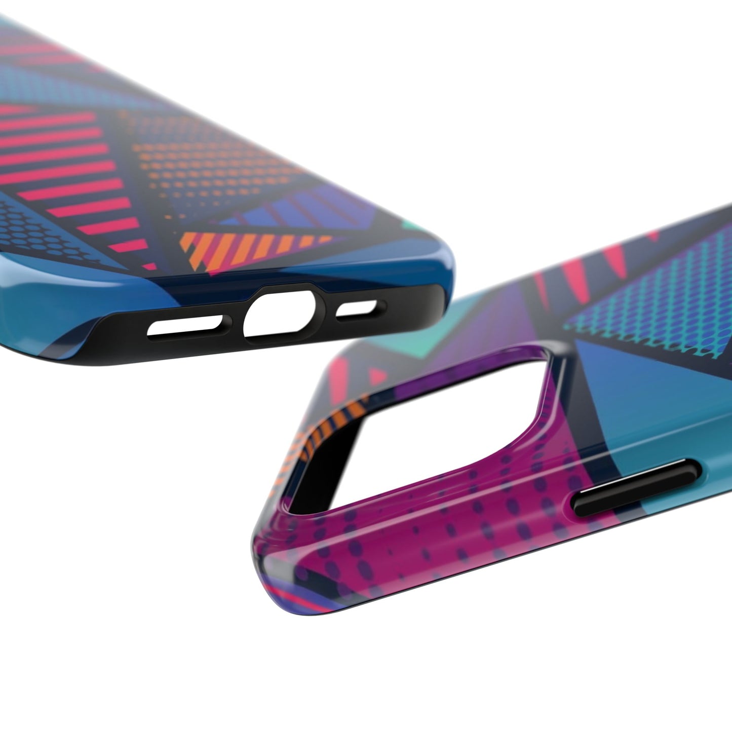 Vibrant Geometric Tough Phone Case