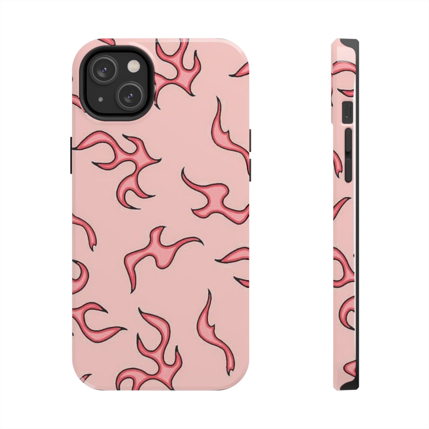 Stylish Flame Tough Phone Case