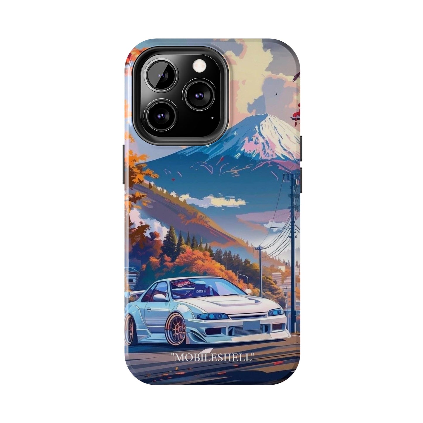 JDM Fuji mountain tough phone case