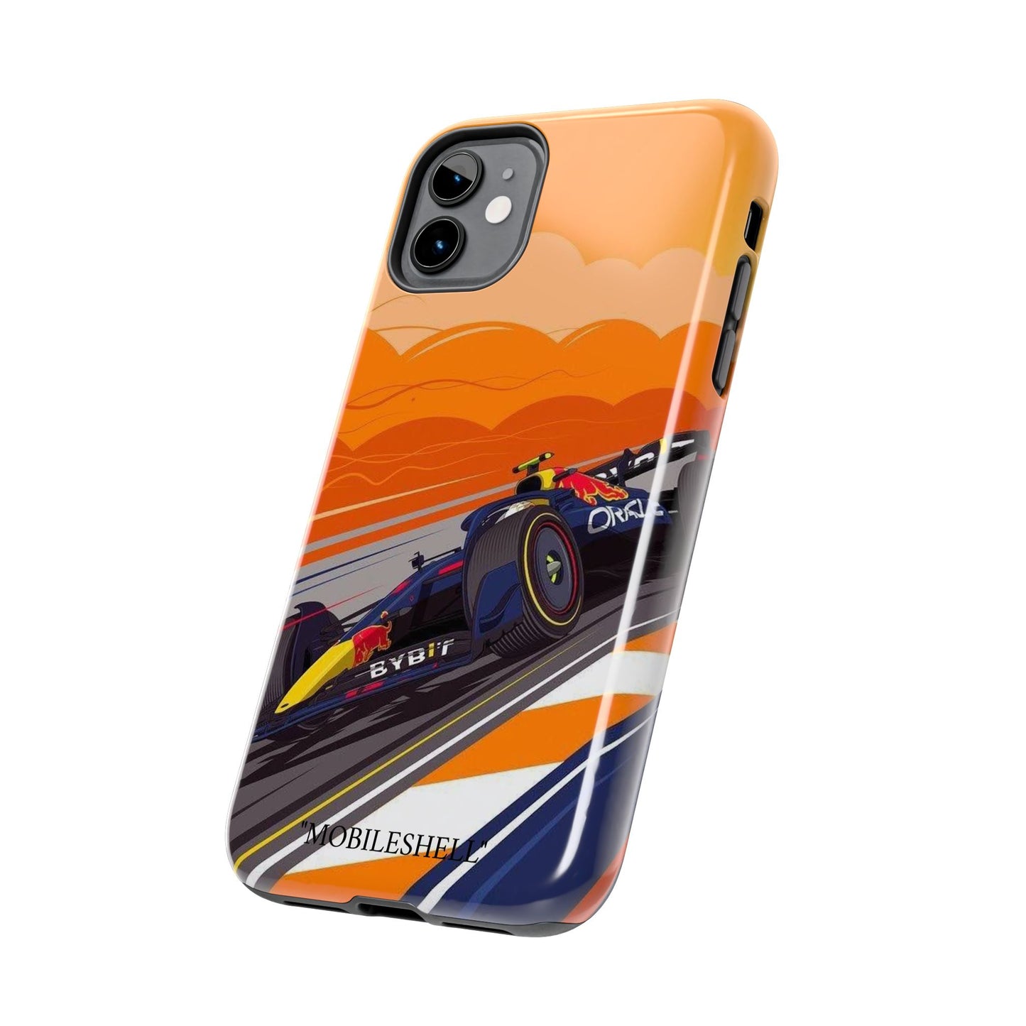 F1 Redbull cartoon tough phone case