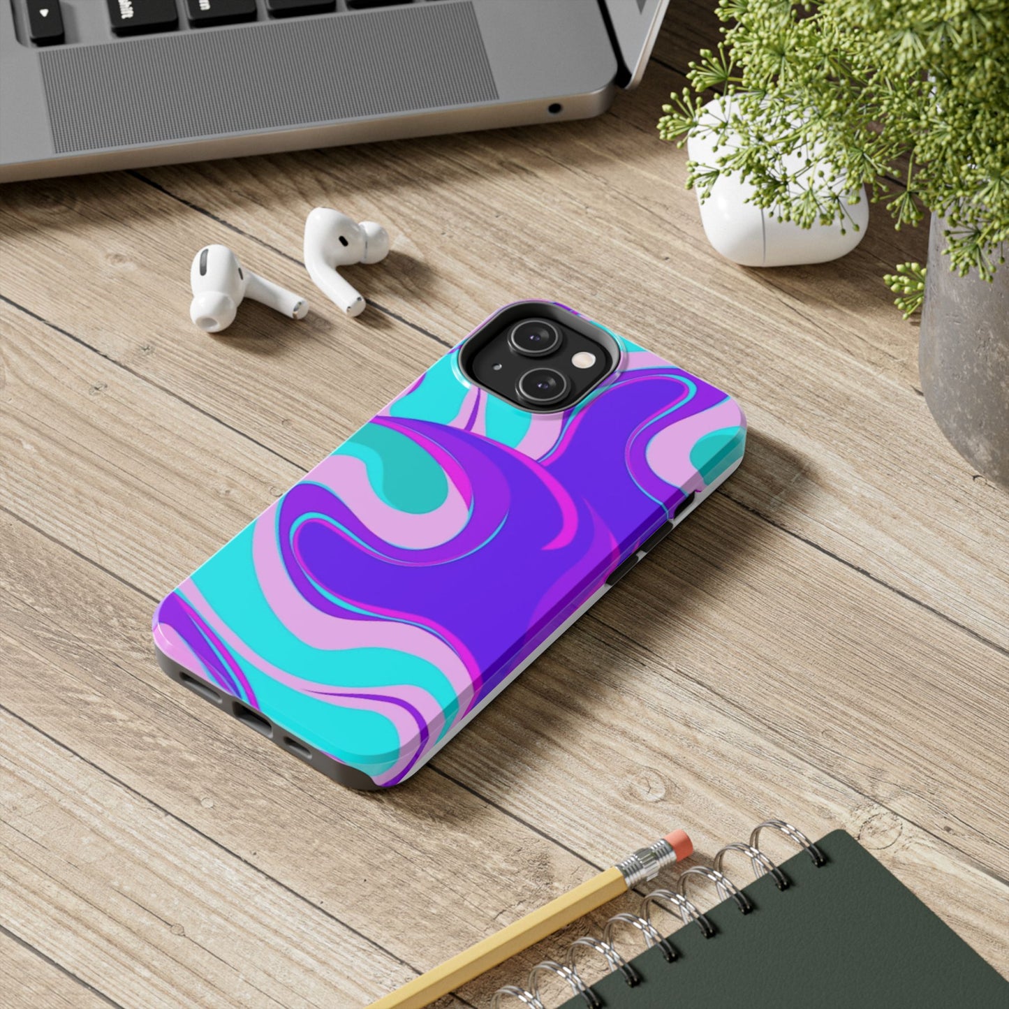 Vibrant Abstract Tough Phone Case