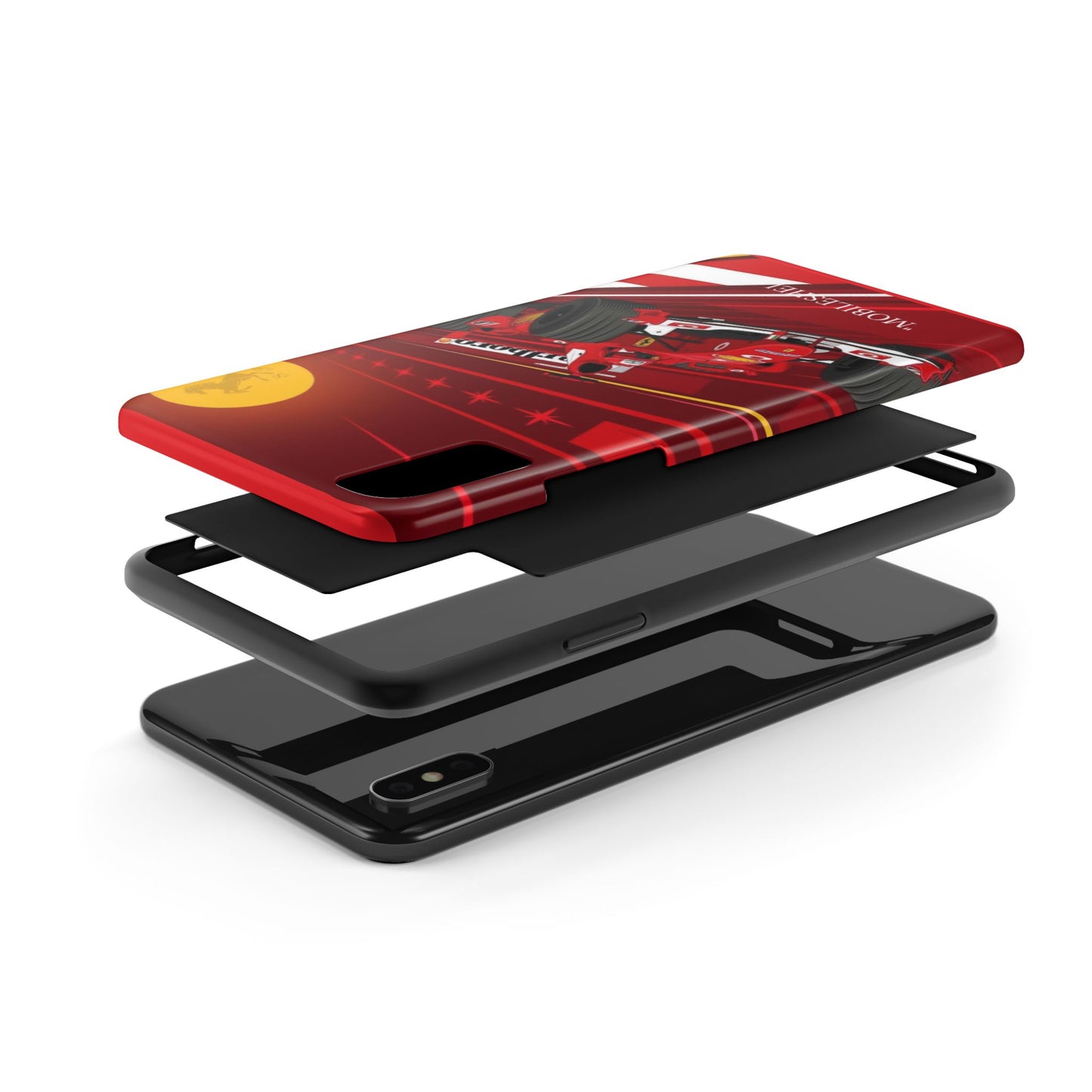 F1 Ferrari team car tough phone case