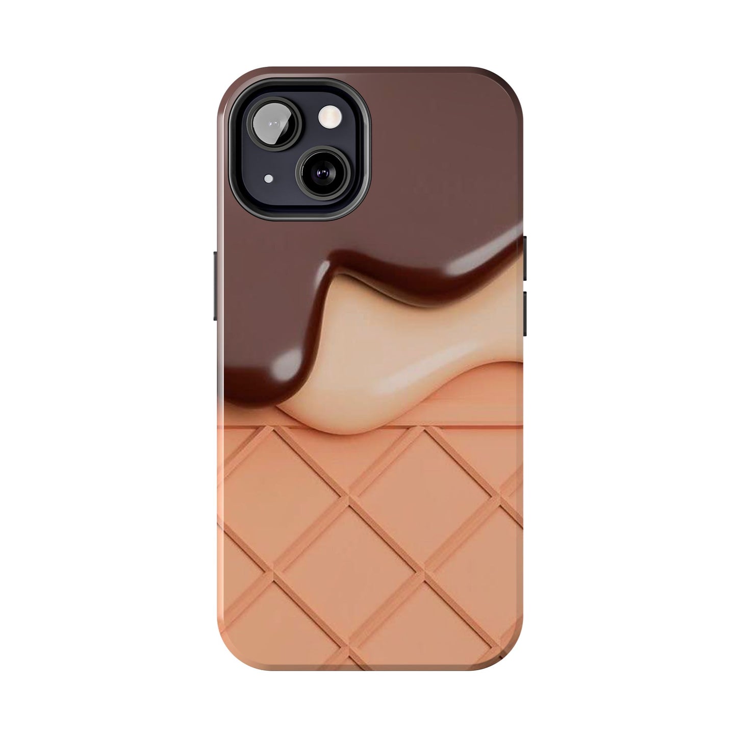 Ice cream drip Tough Phone Cases