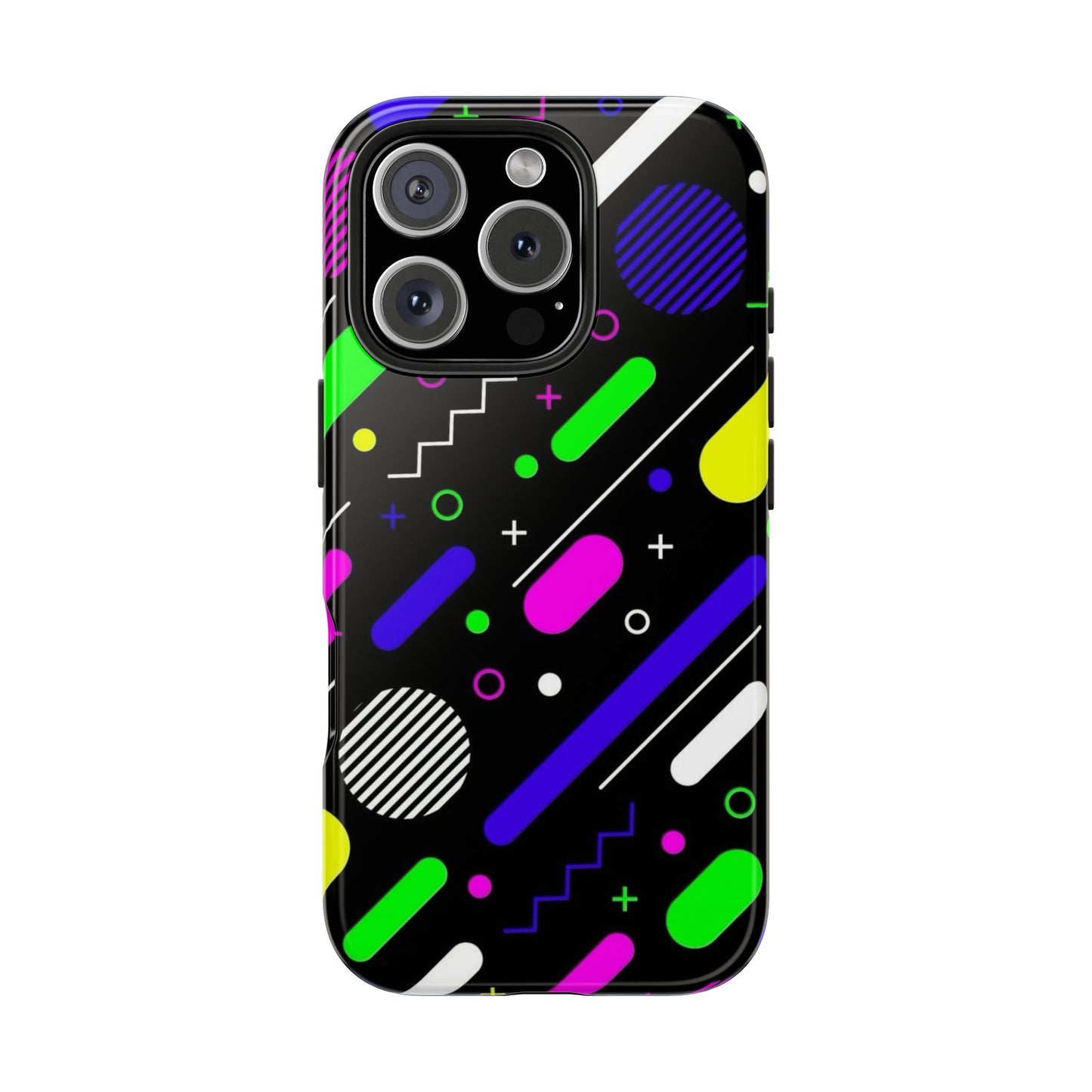 Vibrant Geometric Tough Phone Case